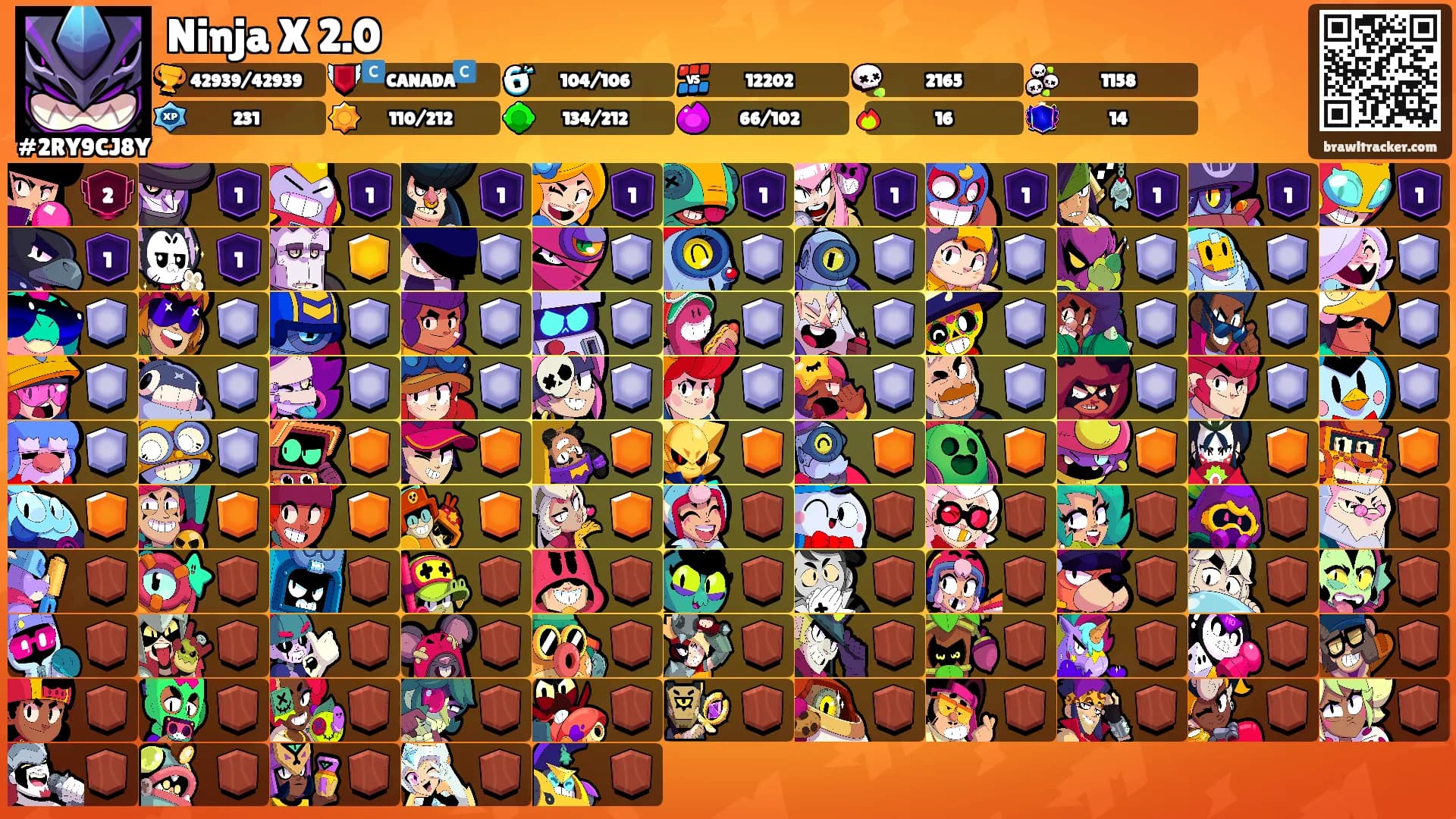 Ninja X 2.0's Ranks