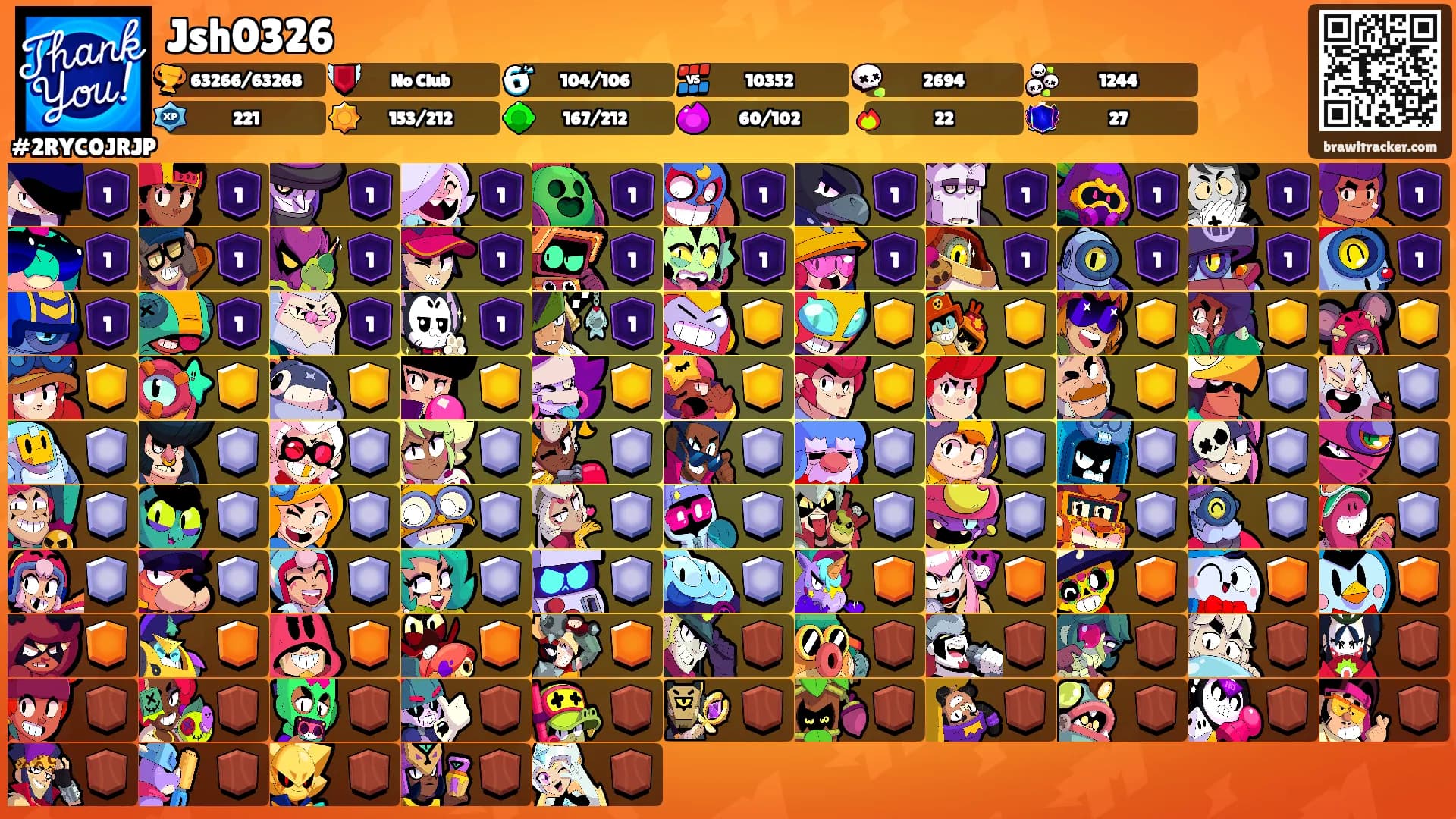 Jsh0326's Ranks