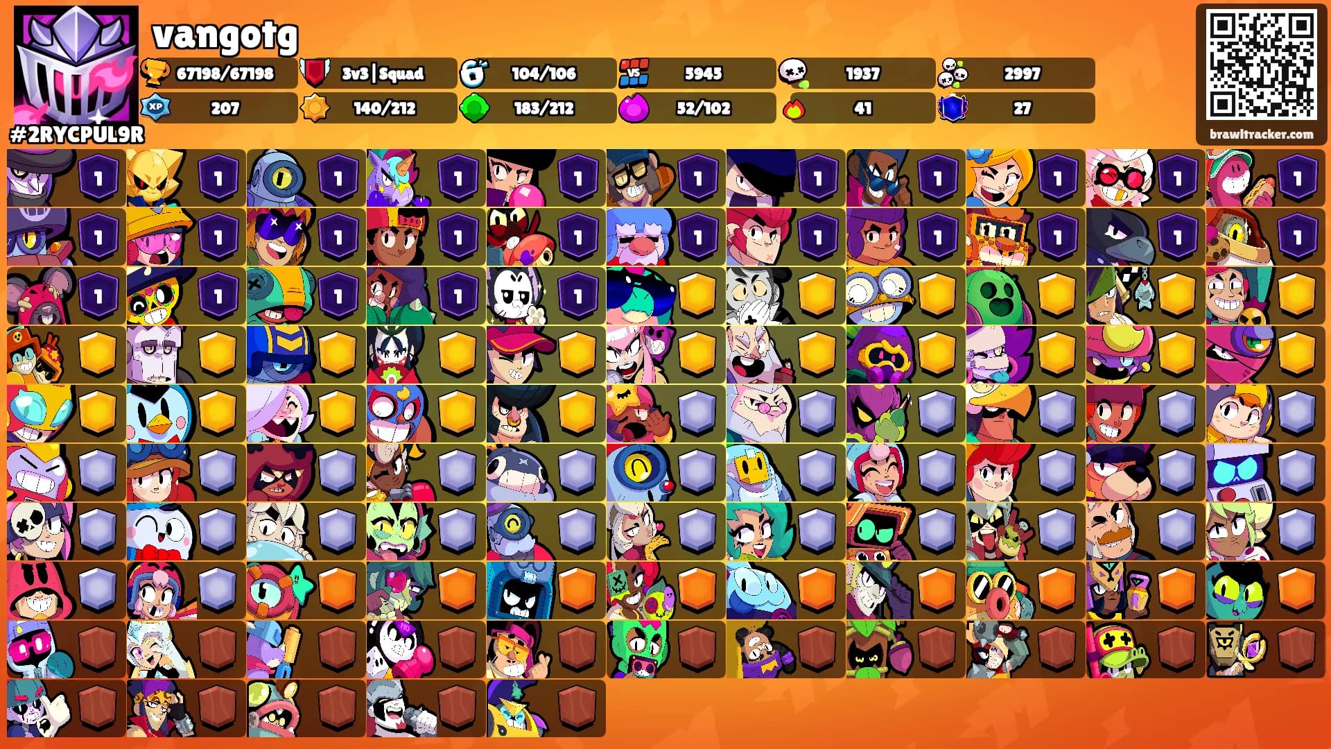 vangotg's Ranks