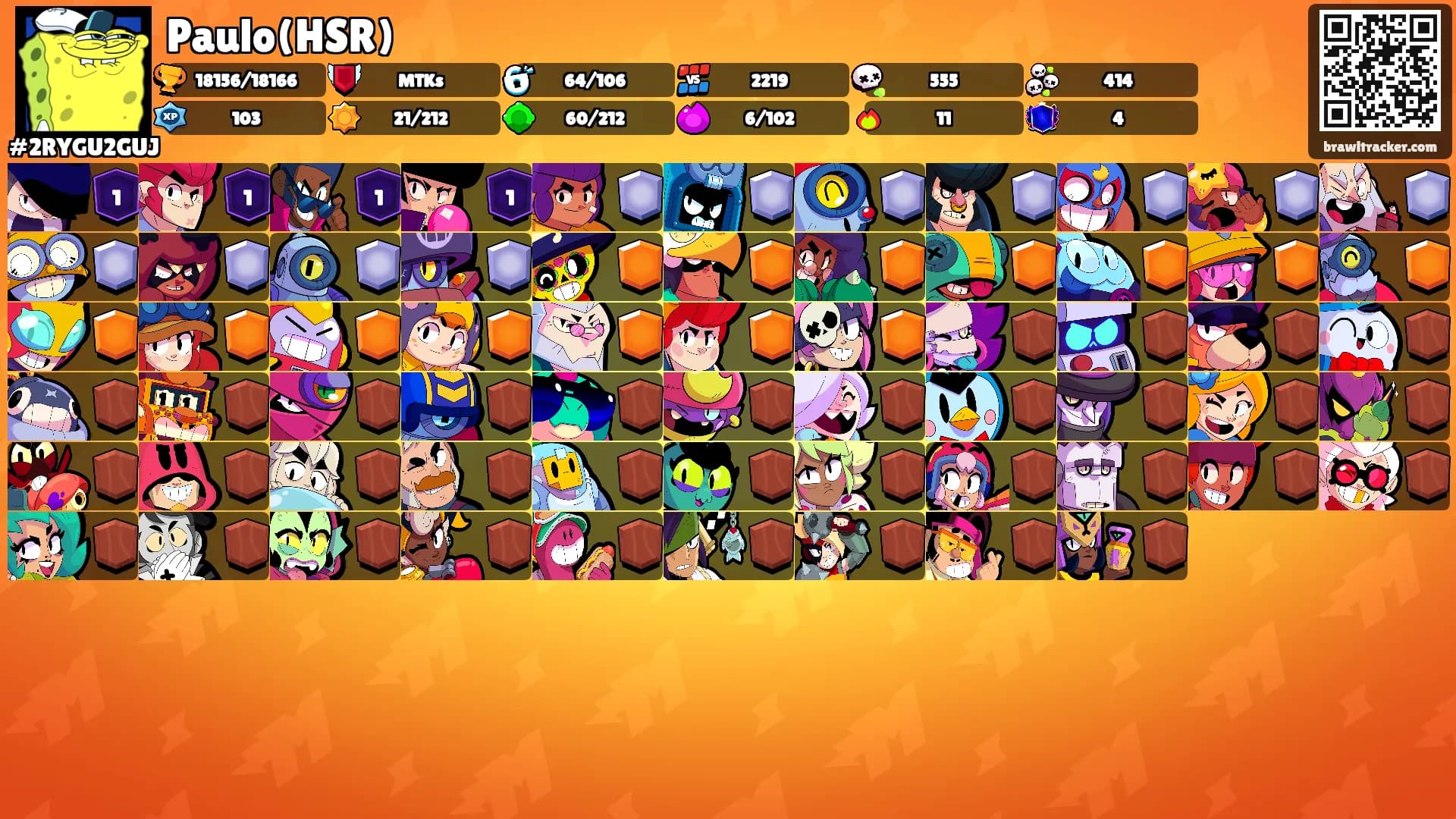 Paulo(HSR)'s Ranks