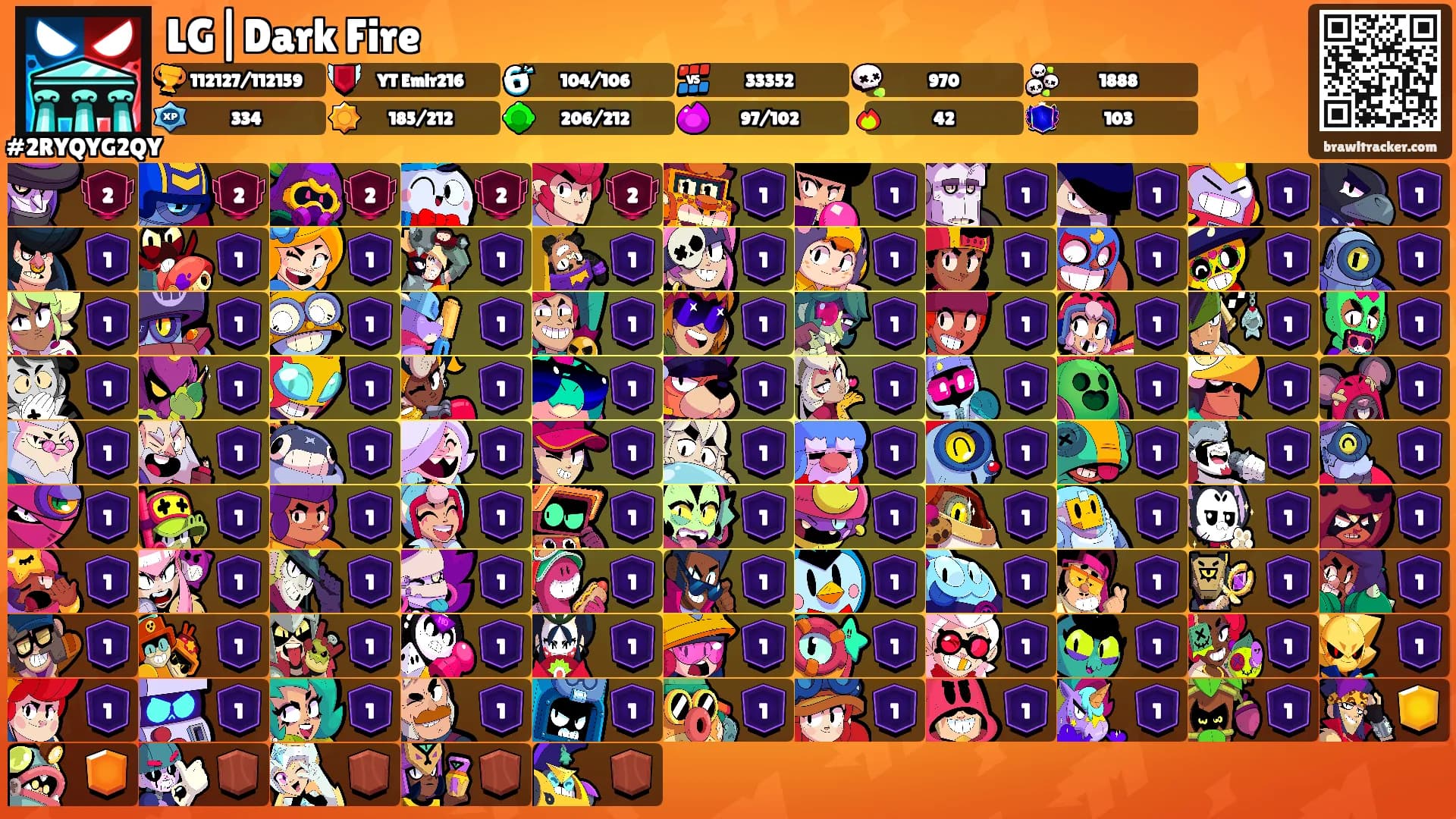 LG|Dark Fire's Ranks