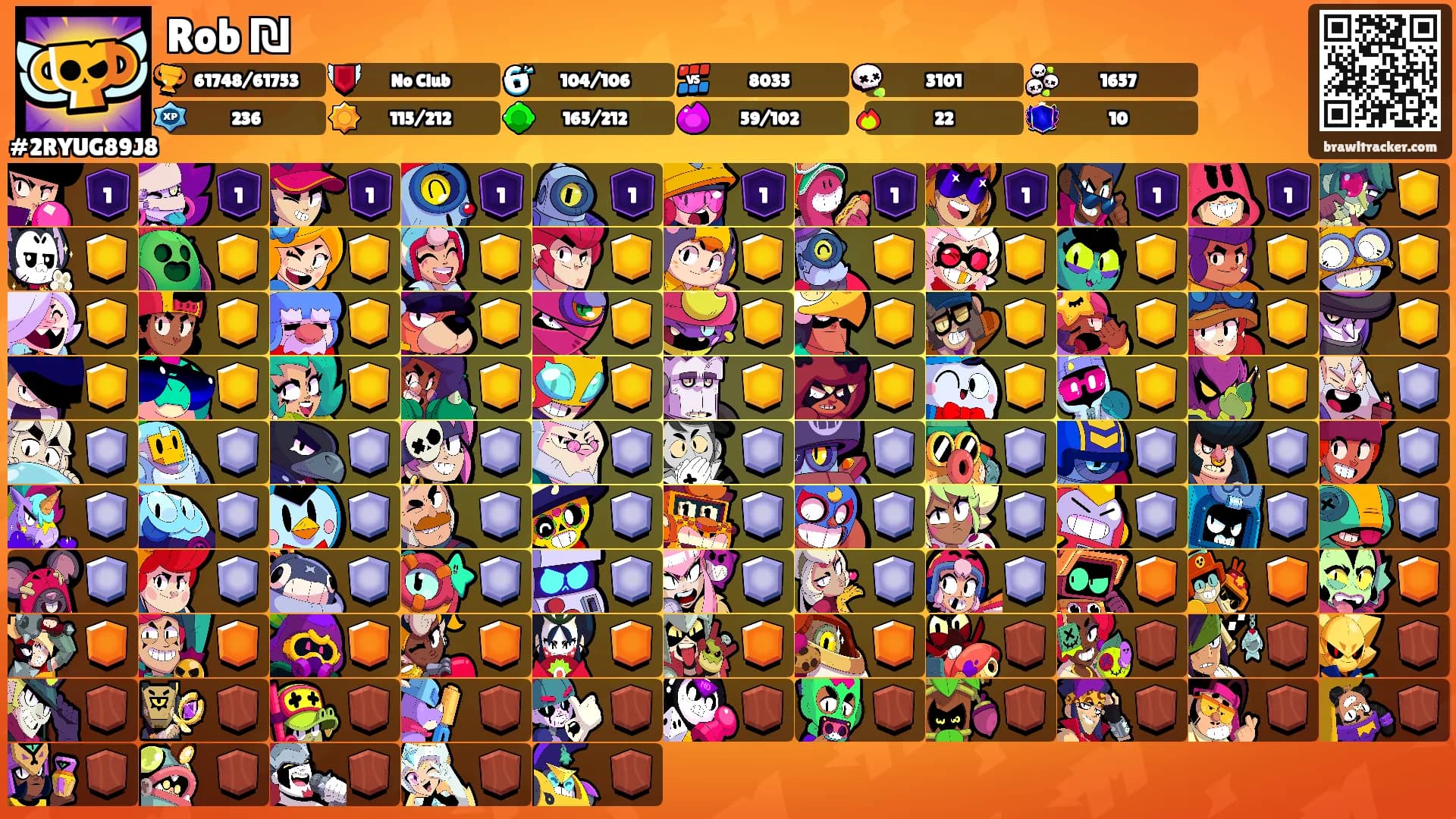 Rob ₪'s Ranks