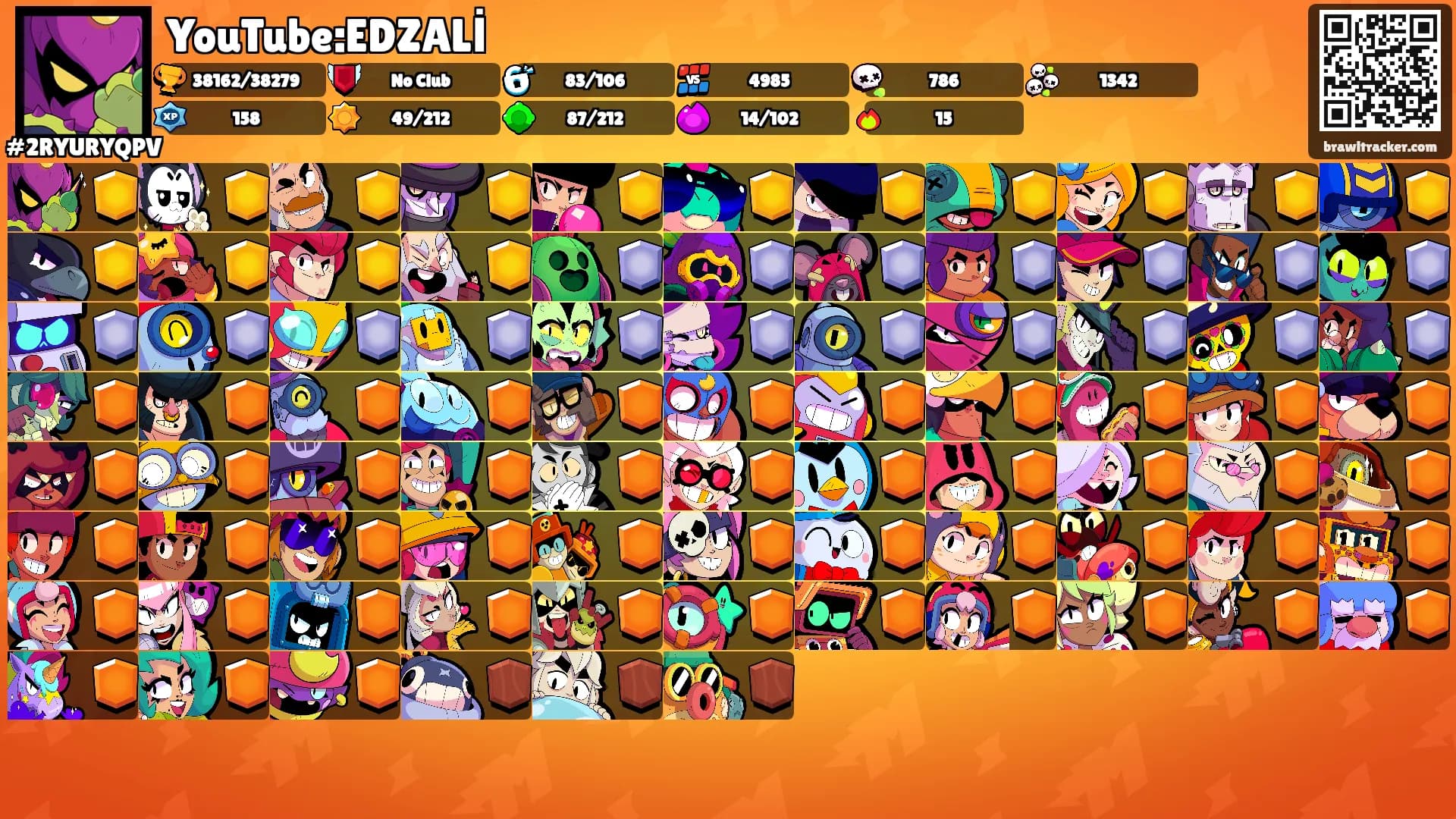 YouTube:EDZALİ's Ranks