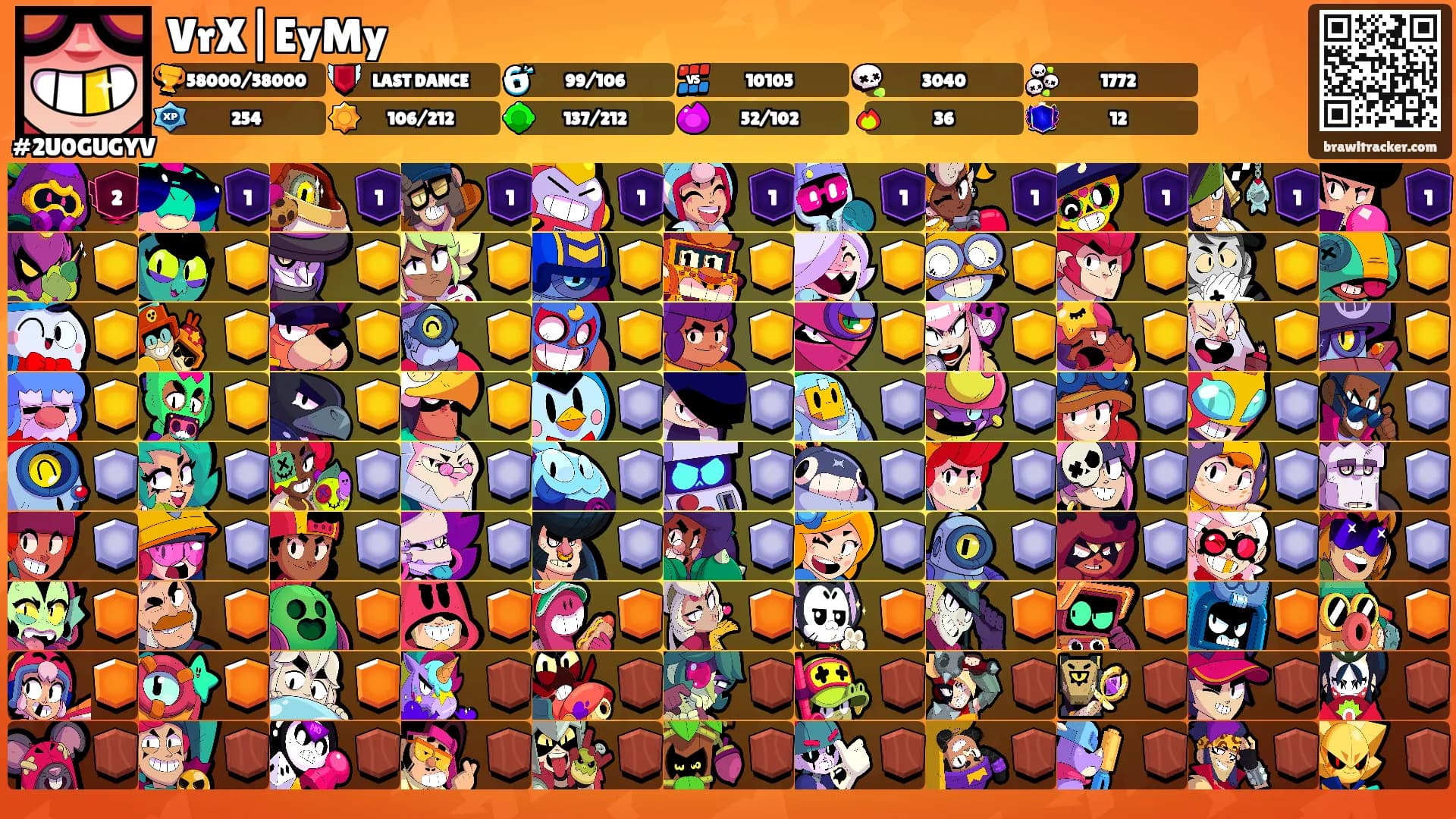 VrX|EyMy's Ranks