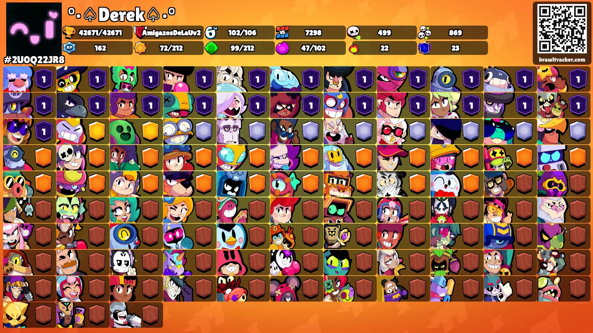 °•♤Derek♤•°'s Ranks