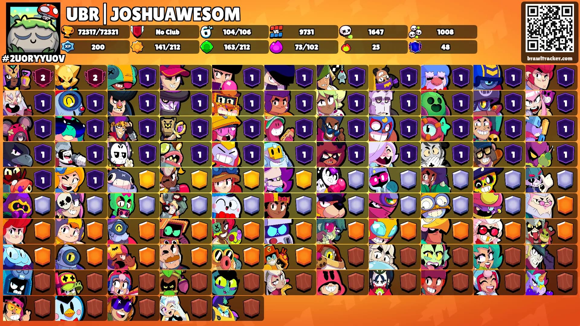 UBR|JOSHUAWESOM's Ranks