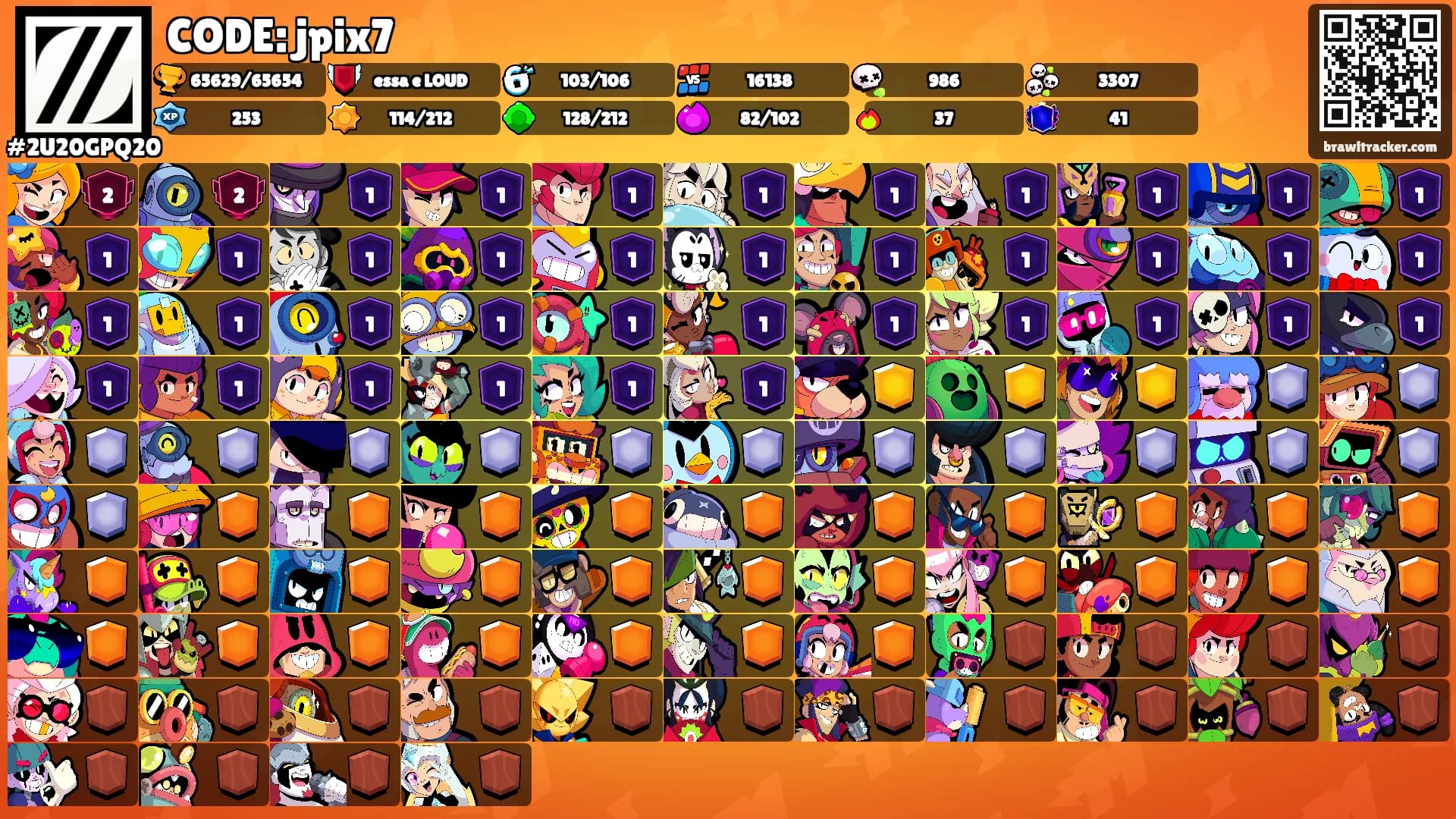 CODE: jpix7's Ranks