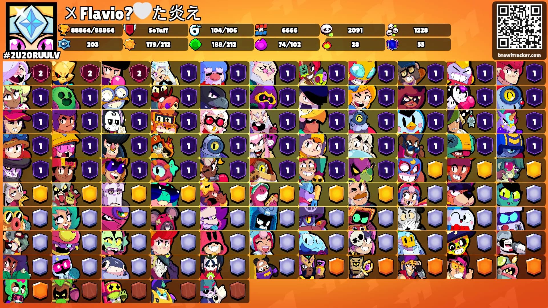 〤Flavio?🤍た炎え's Ranks