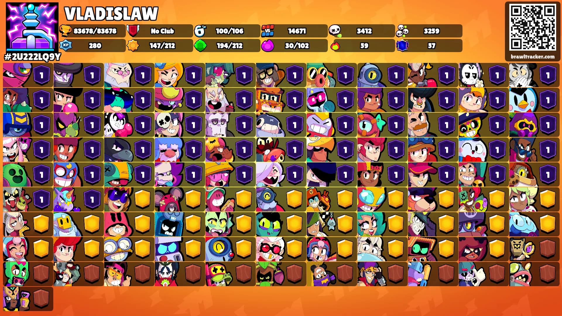VLADISLAW's Ranks