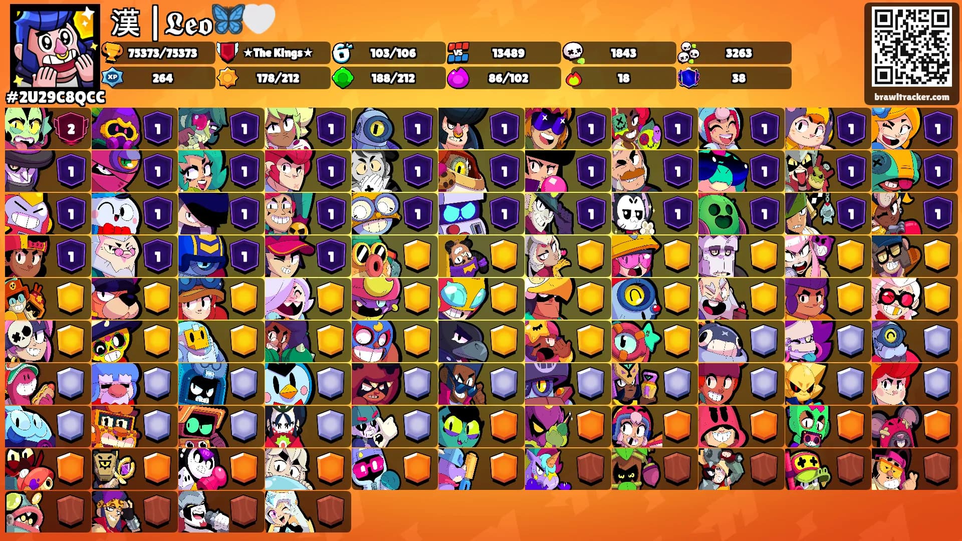 漢 |𝕷𝖊𝖔🦋🤍's Ranks