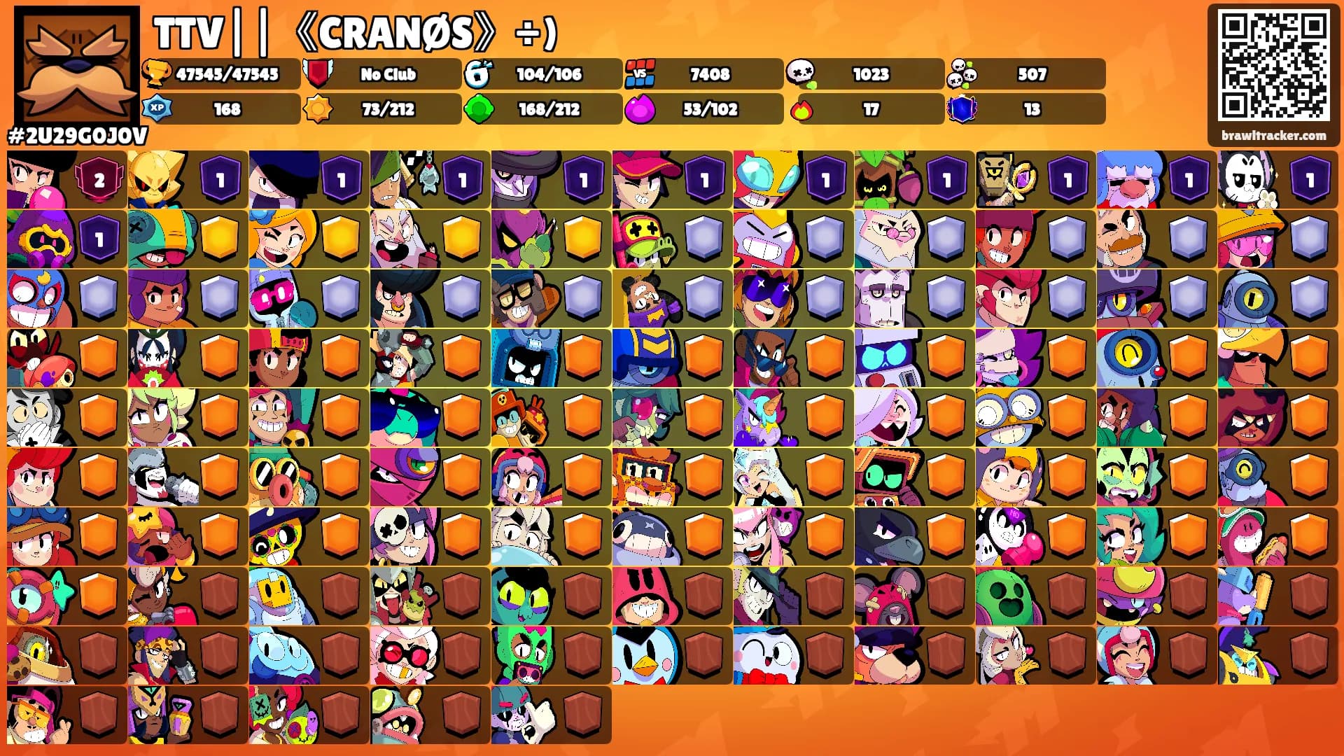 TTV||《CRANØS》÷)'s Ranks