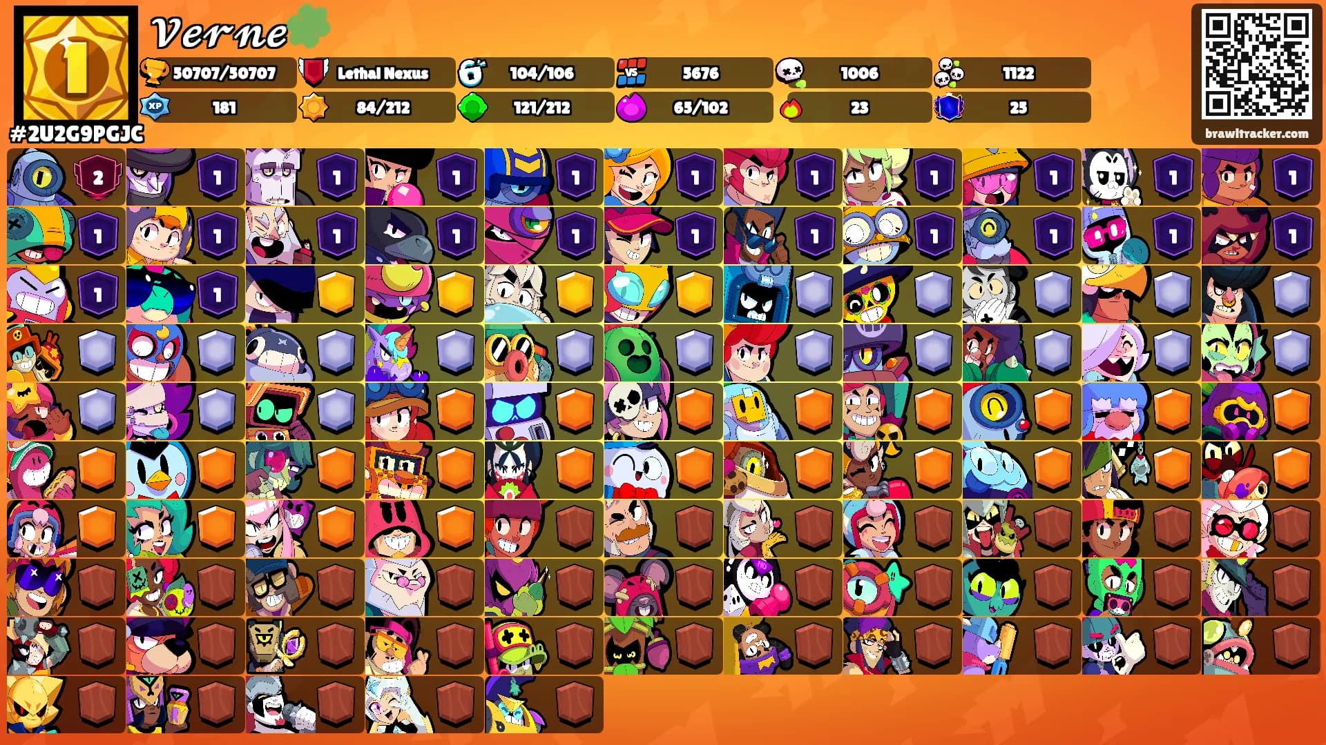 𝓥𝓮𝓻𝓷𝓮🧩's Ranks