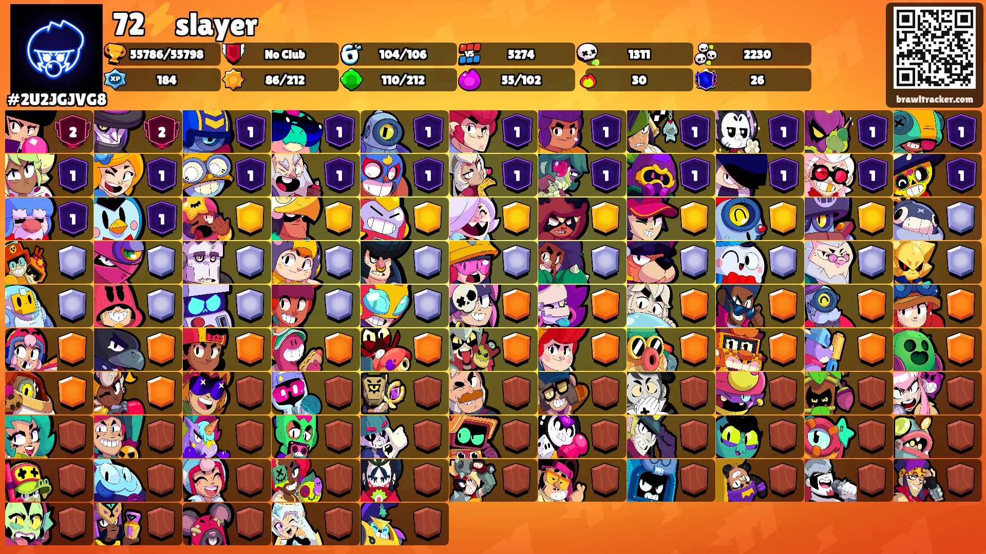 72⚡️slayer⚡️'s Ranks