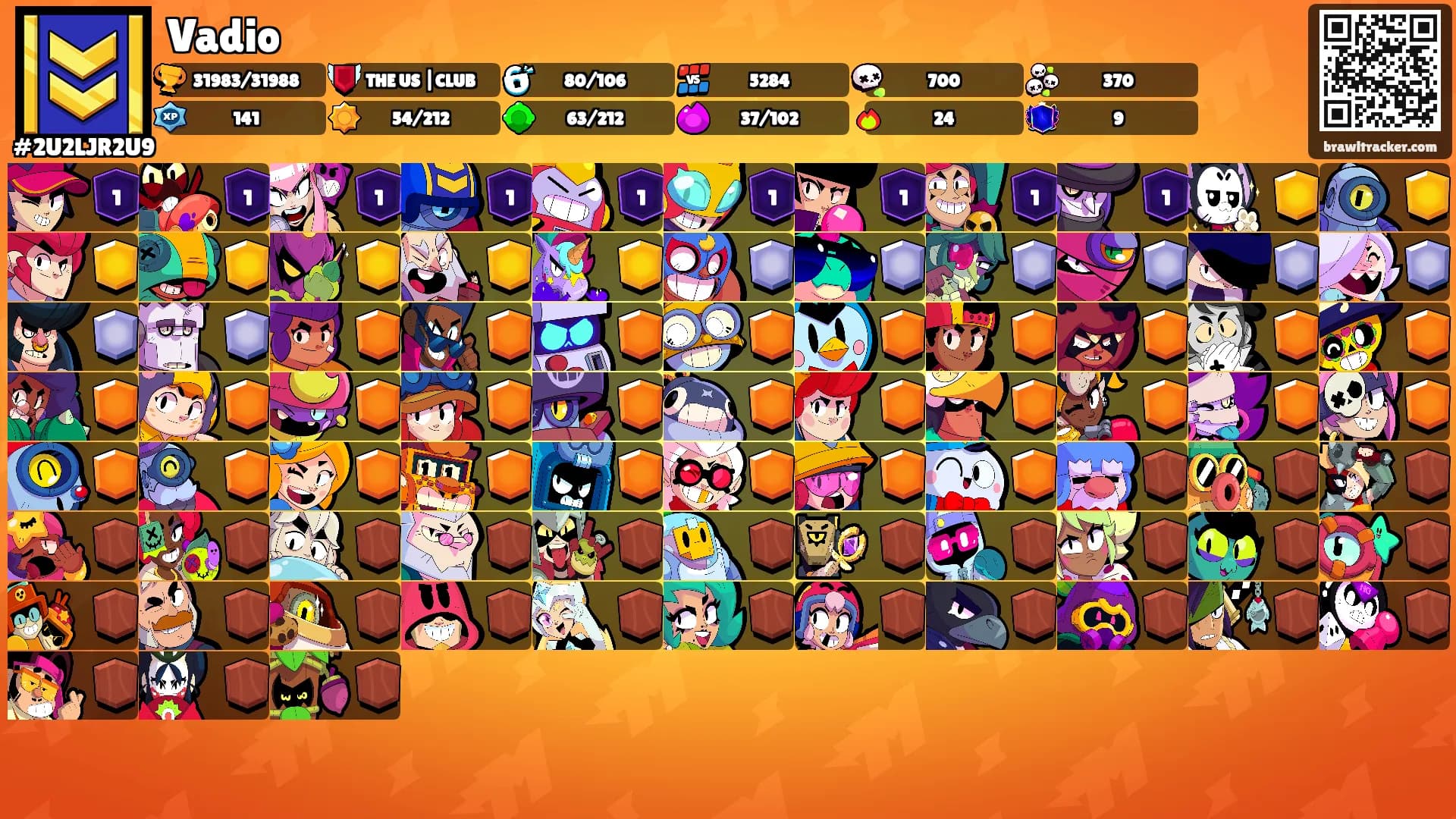 Vadio's Ranks