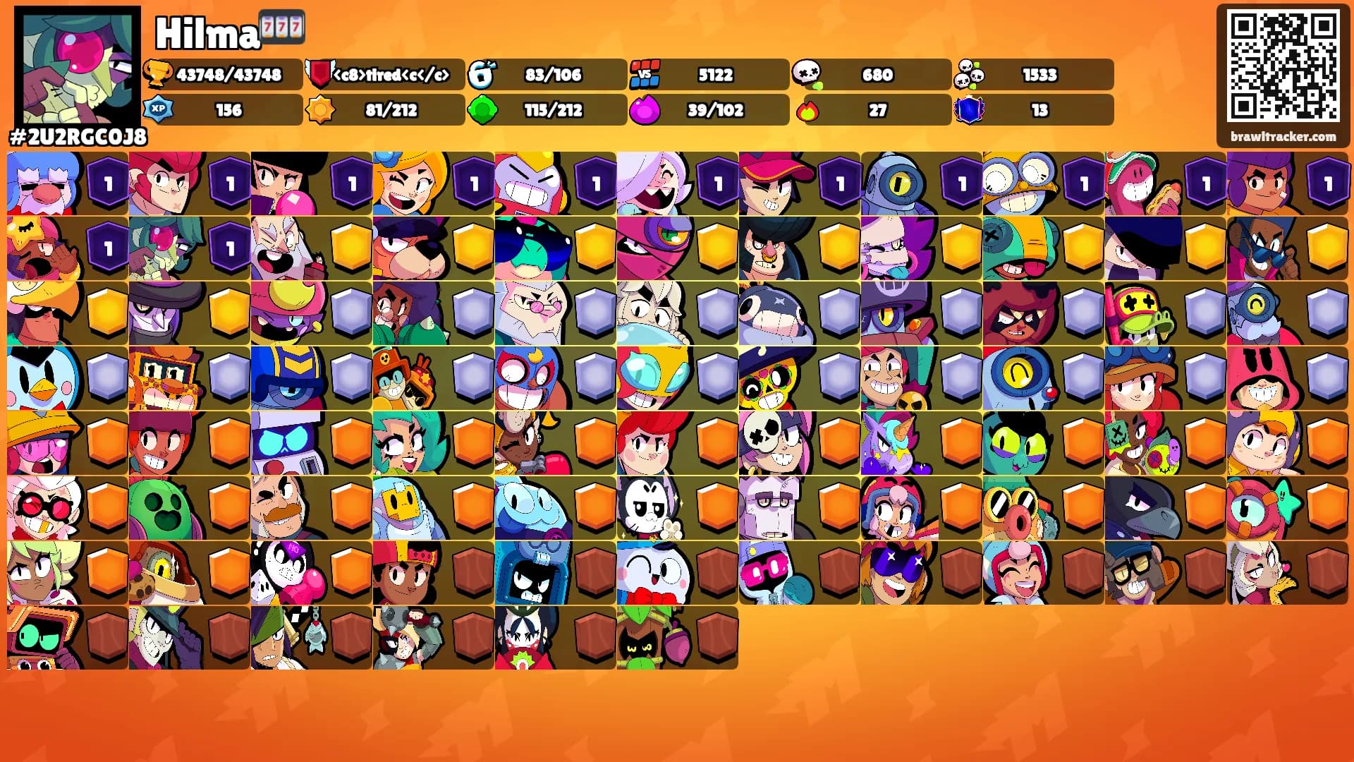 Hilma🎰's Ranks