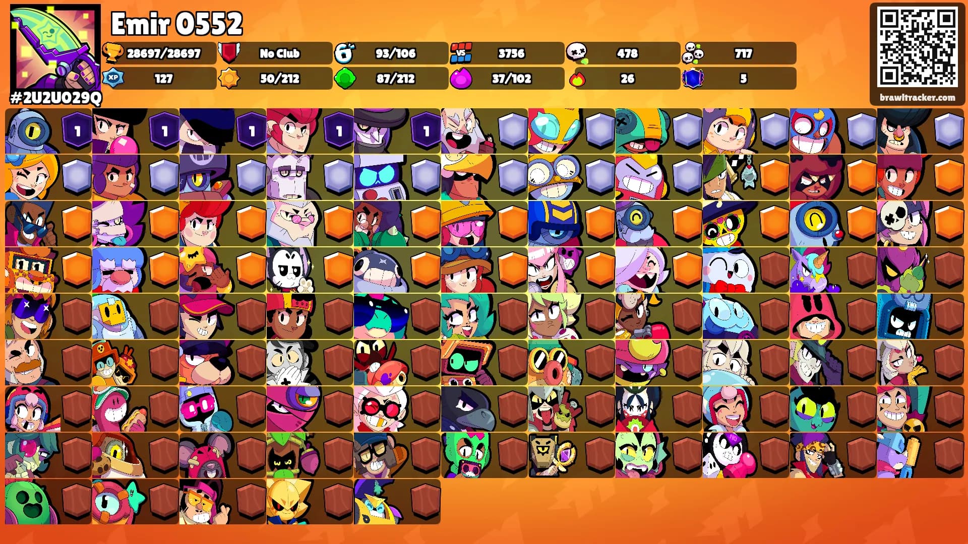 Emir 0552's Ranks