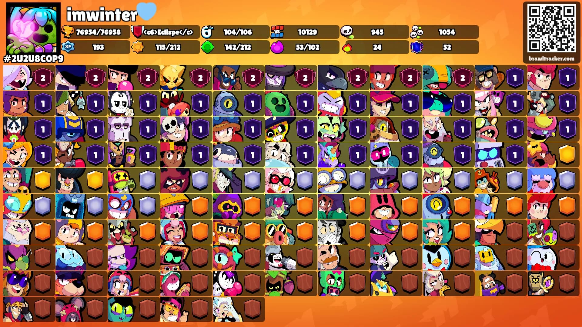 imwinter🩵's Ranks