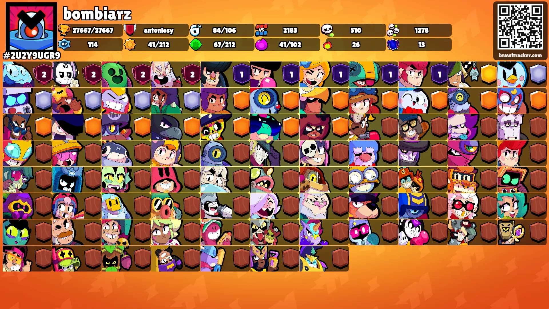 bombiarz's Ranks