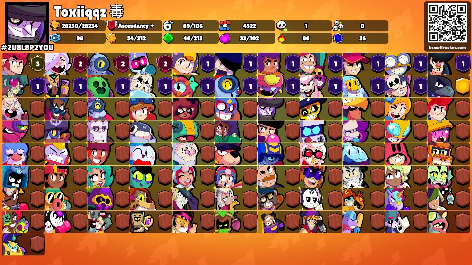 Toxiiqqz 毒's Ranks