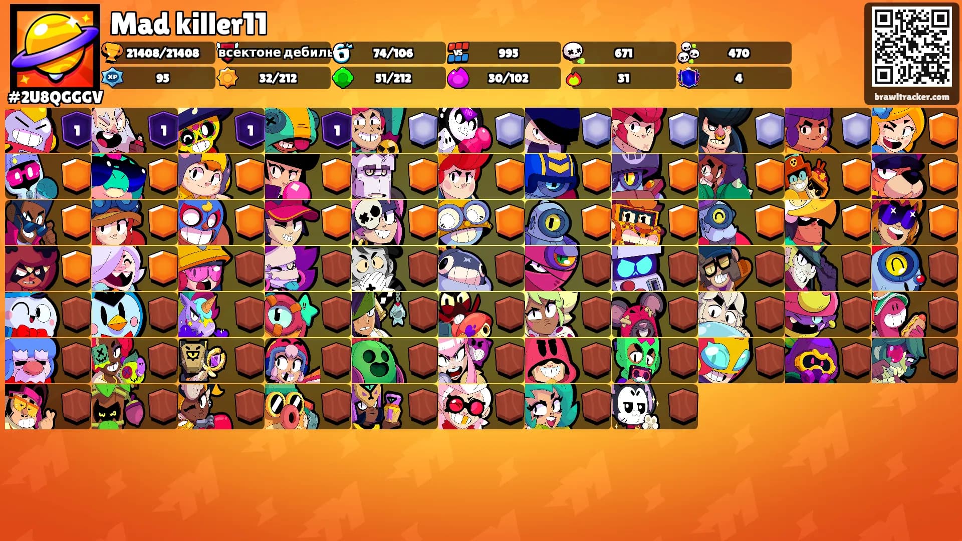 Mad killer11's Ranks