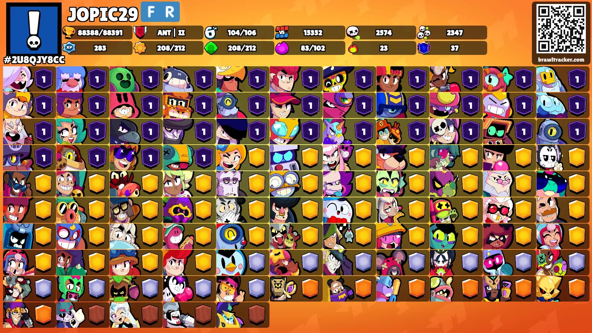 JOPIC29 🇫🇷's Ranks