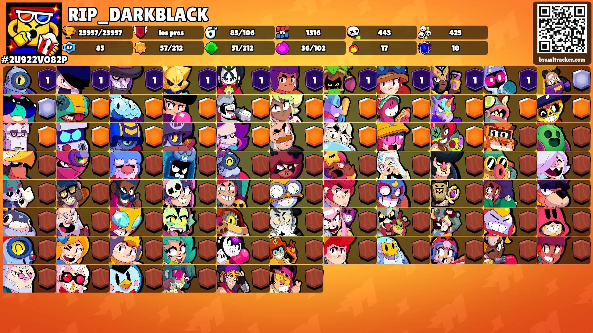 RIP_DARKBLACK's Ranks