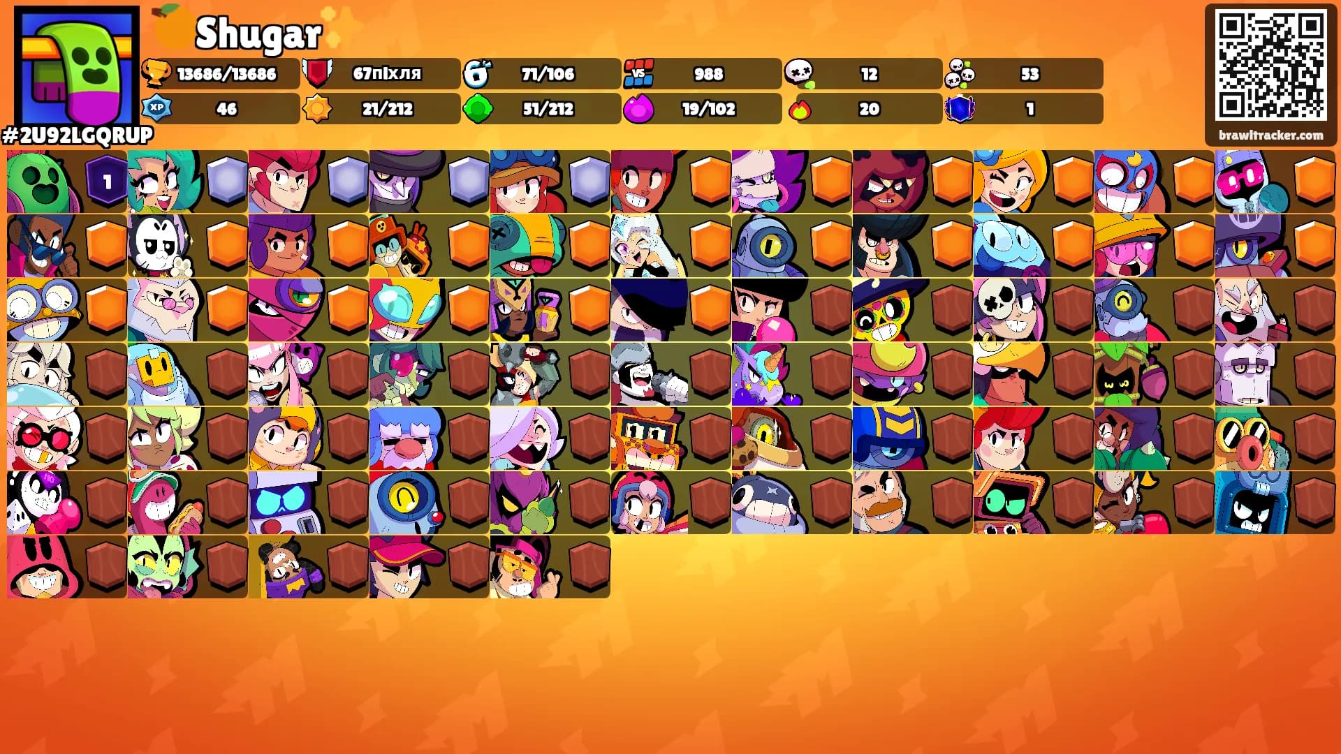 🍊Shugar✨'s Ranks