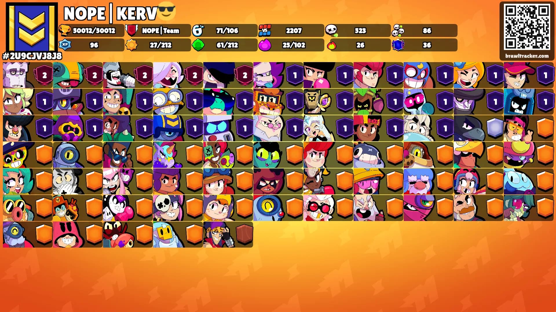 NOPE|KERV😎's Ranks