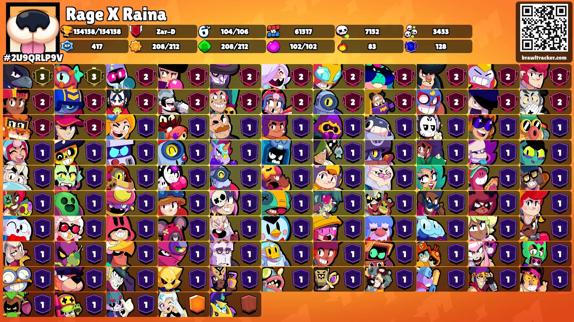 Rage X Raina's Ranks