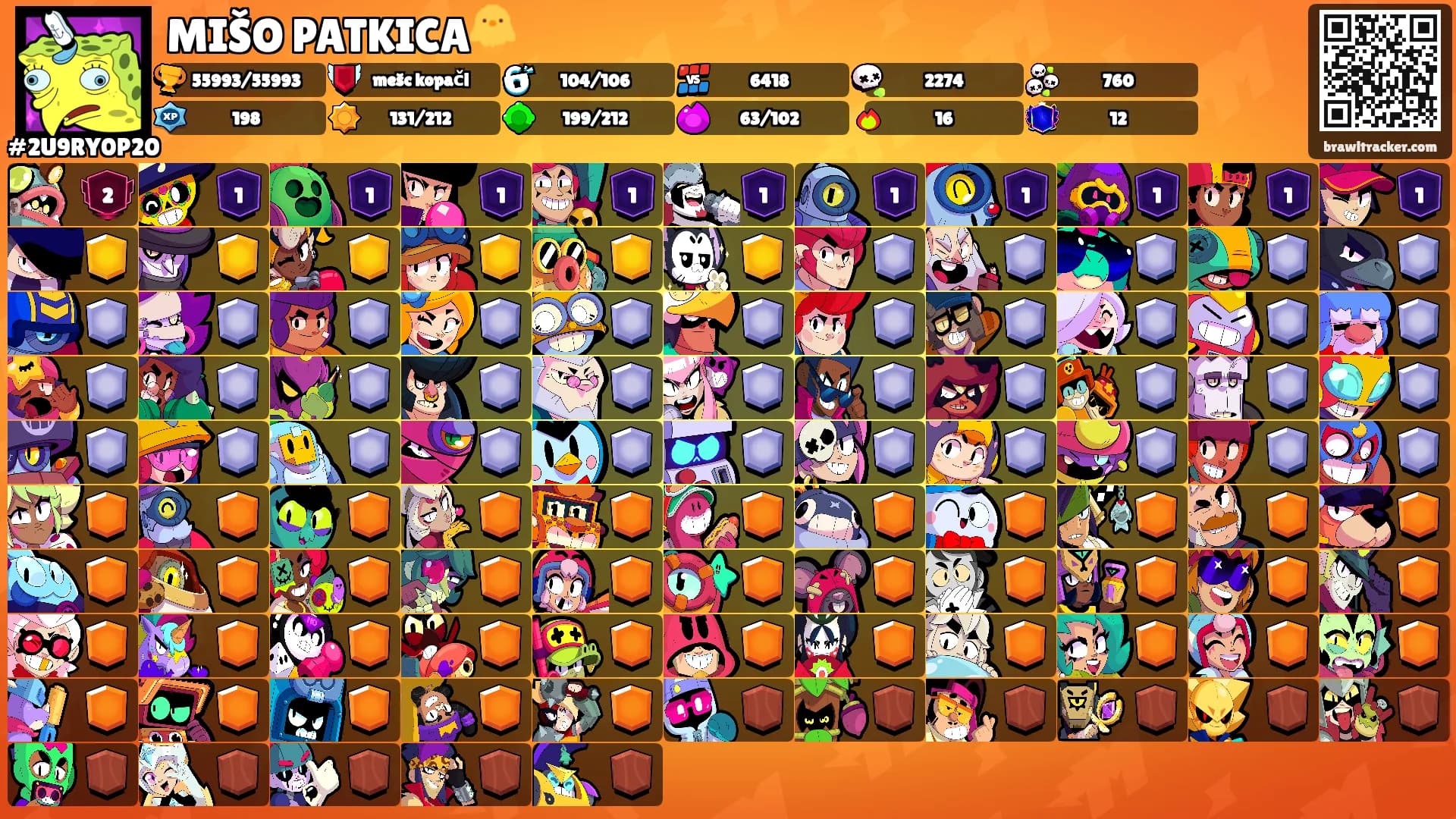 MIŠO PATKICA🐥's Ranks