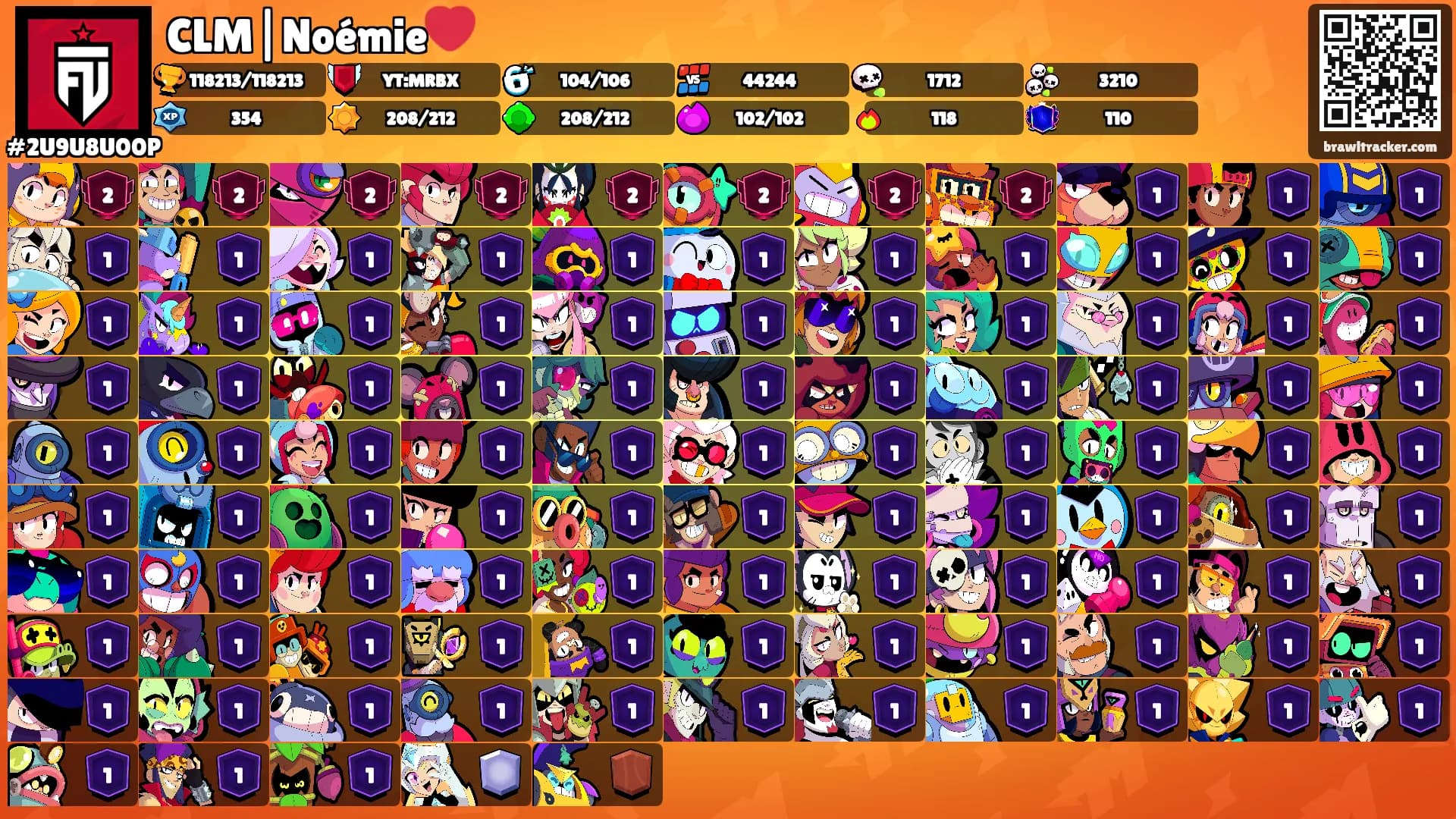 CLM|Noémie❤️'s Ranks