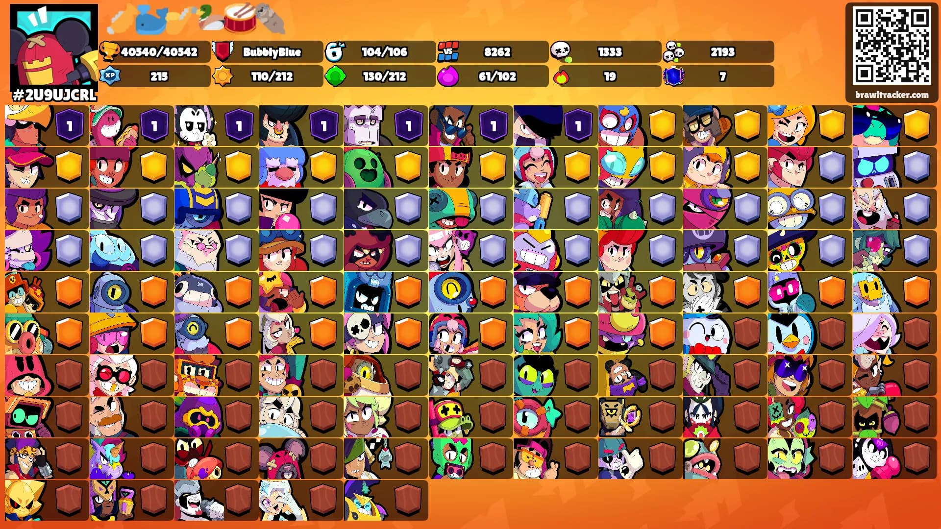 🎺🐳🎷🦆🥁🦦's Ranks