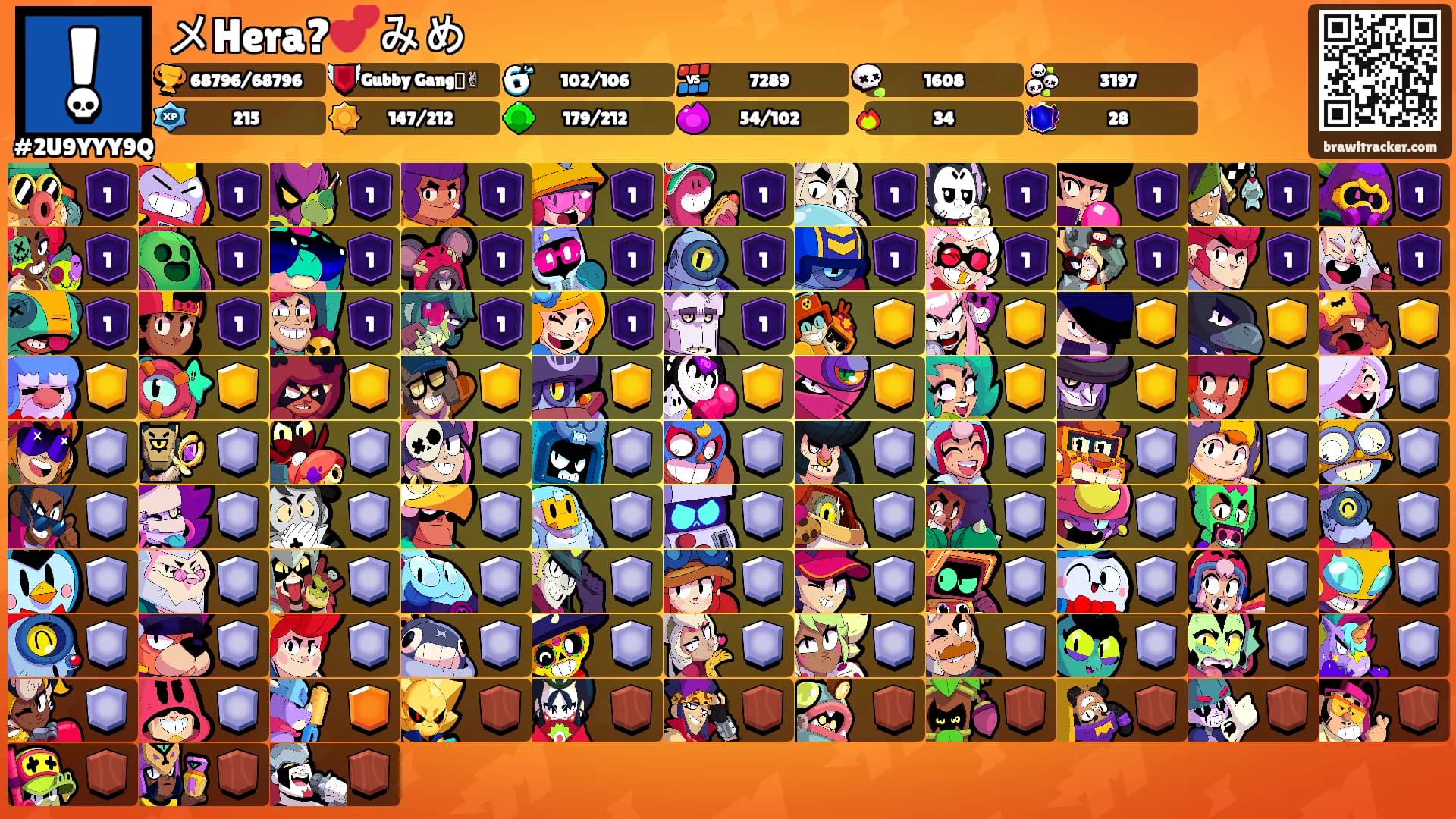 メHera?💕みめ's Ranks