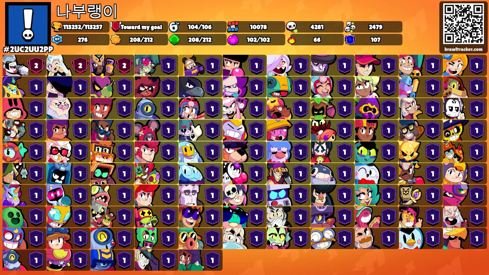 나부랭이's Ranks
