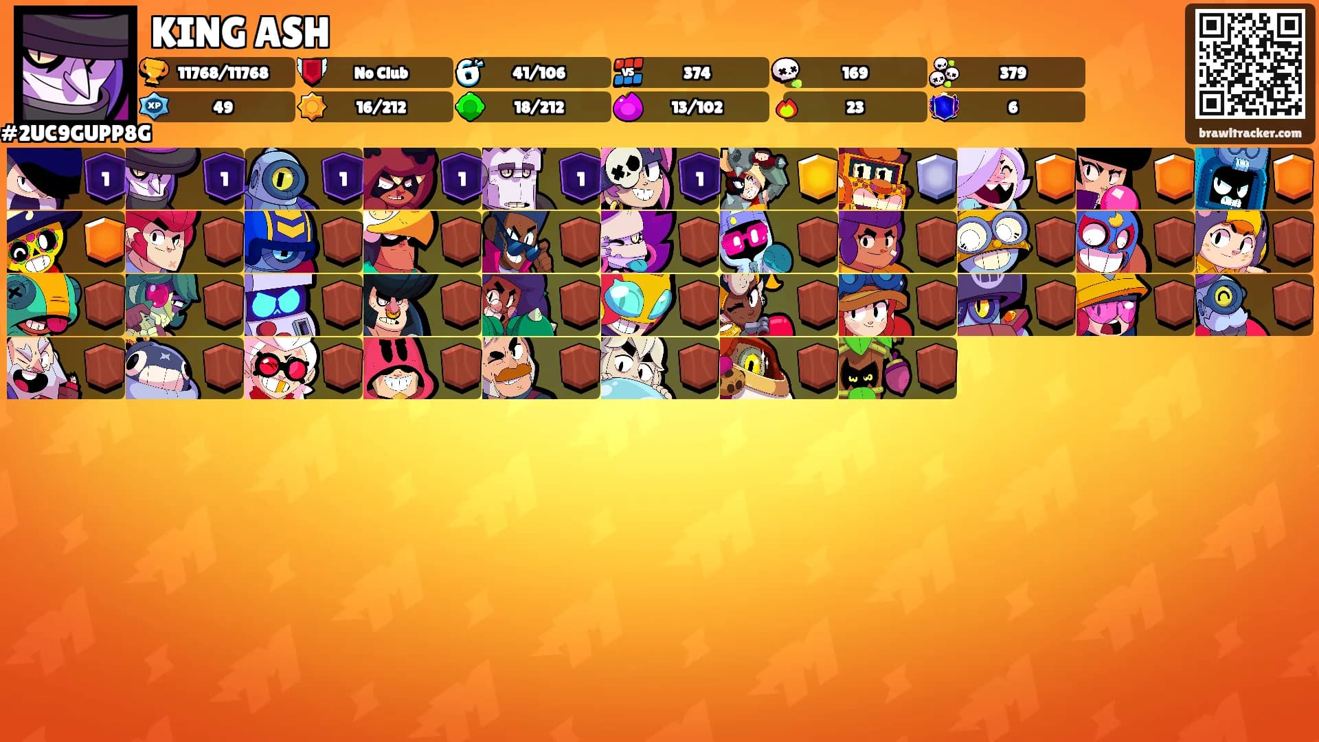 KING ASH's Ranks