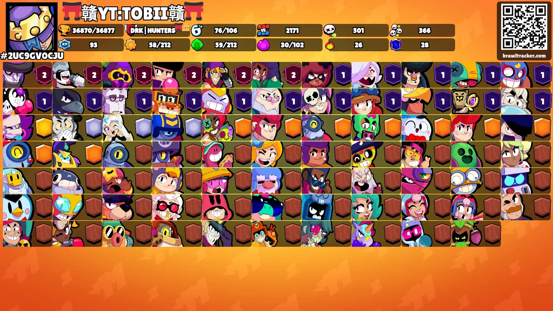 ⛩️贛YT:TOBII贛⛩️'s Ranks