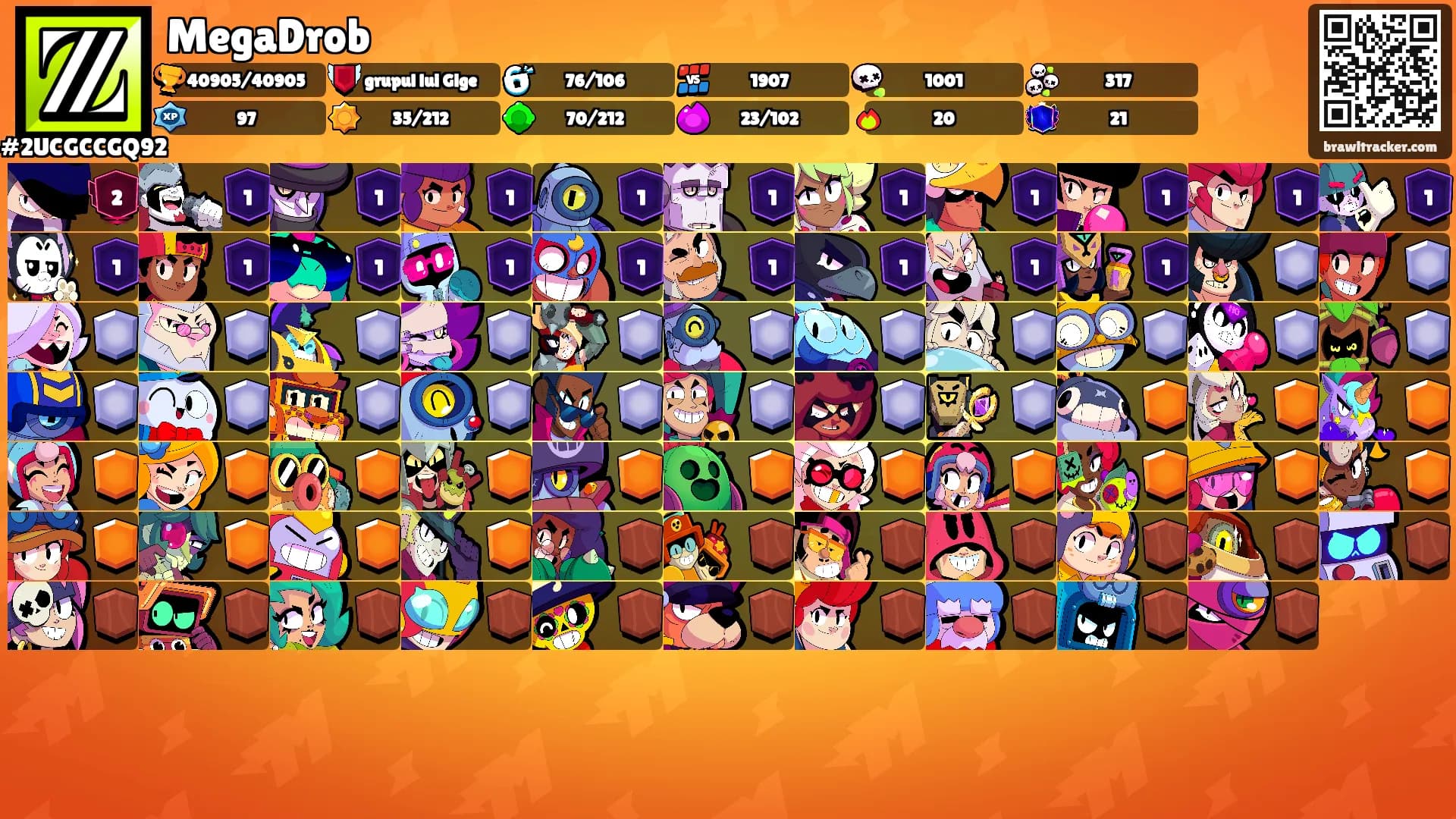 MegaDrob's Ranks
