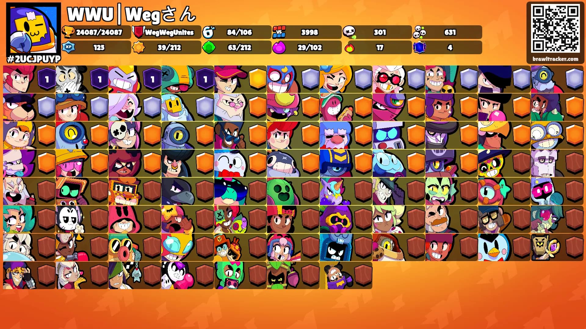 WWU|Wegさん's Ranks