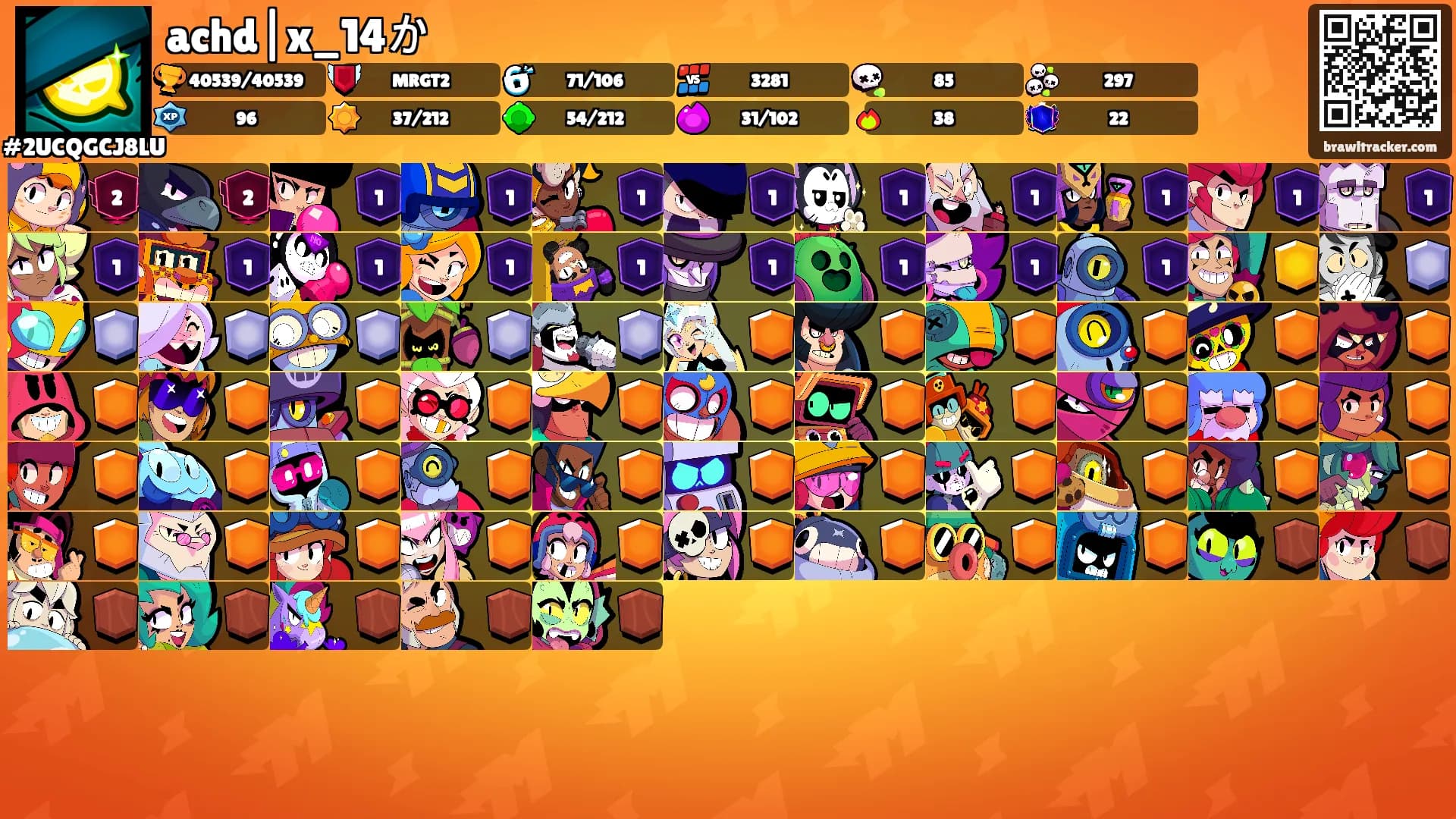 achd|x_14か's Ranks