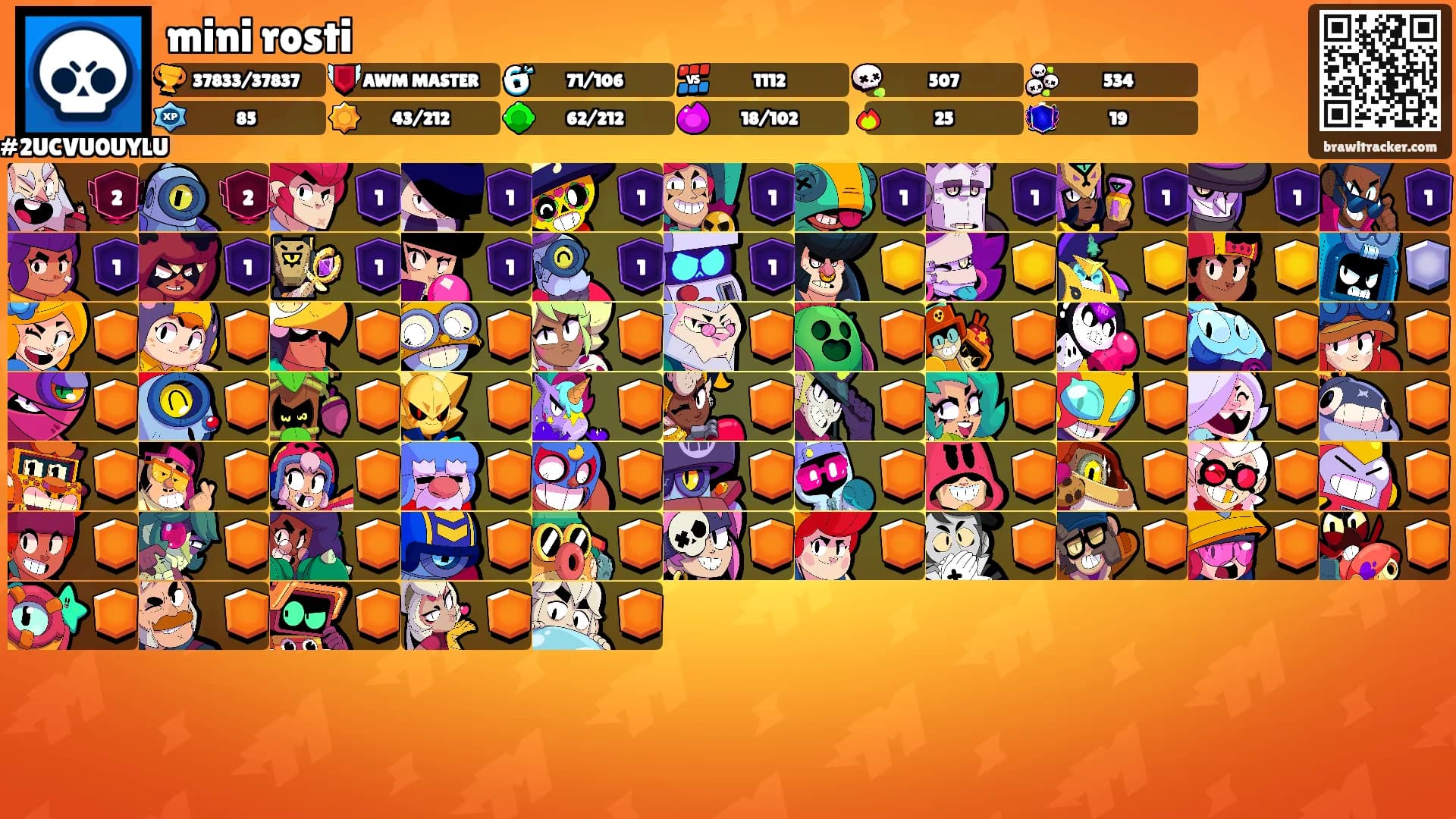 mini rosti's Ranks