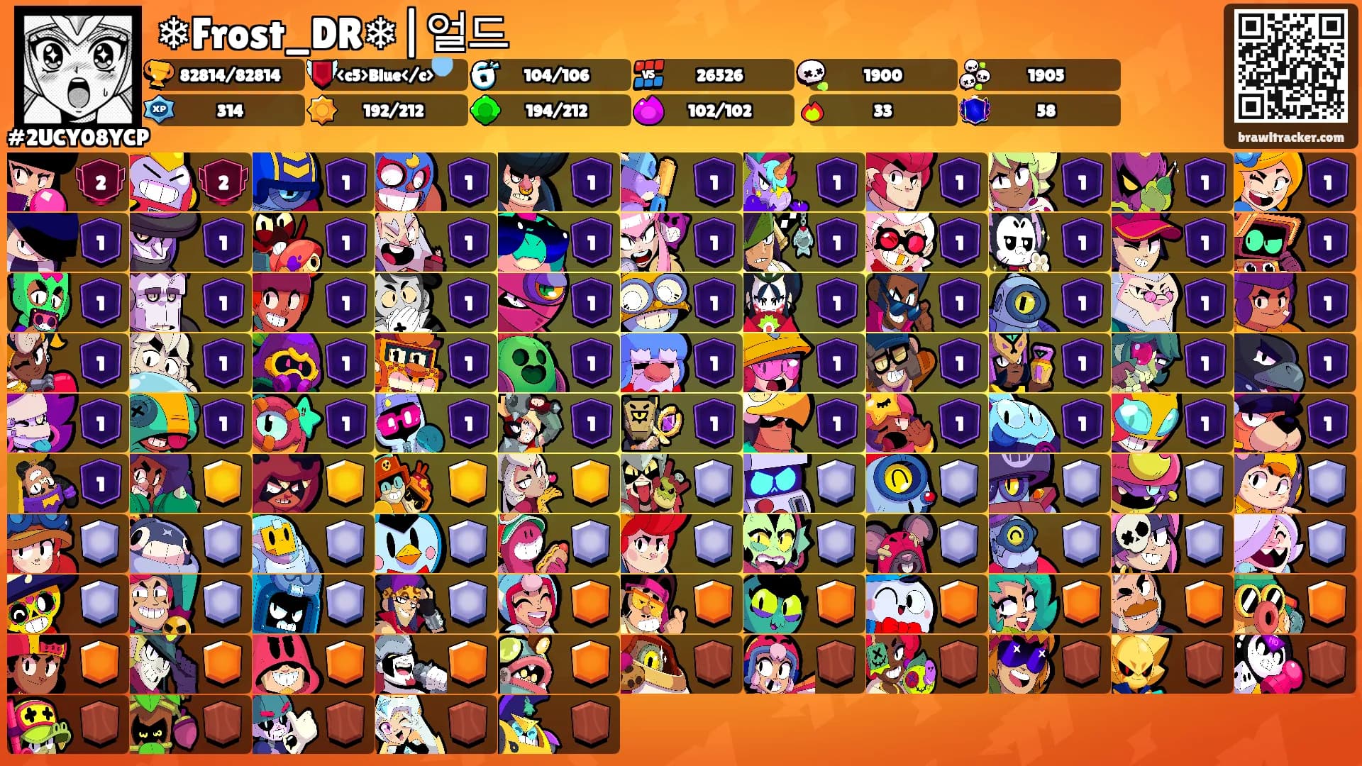 ❄Frost_DR❄|얼드's Ranks