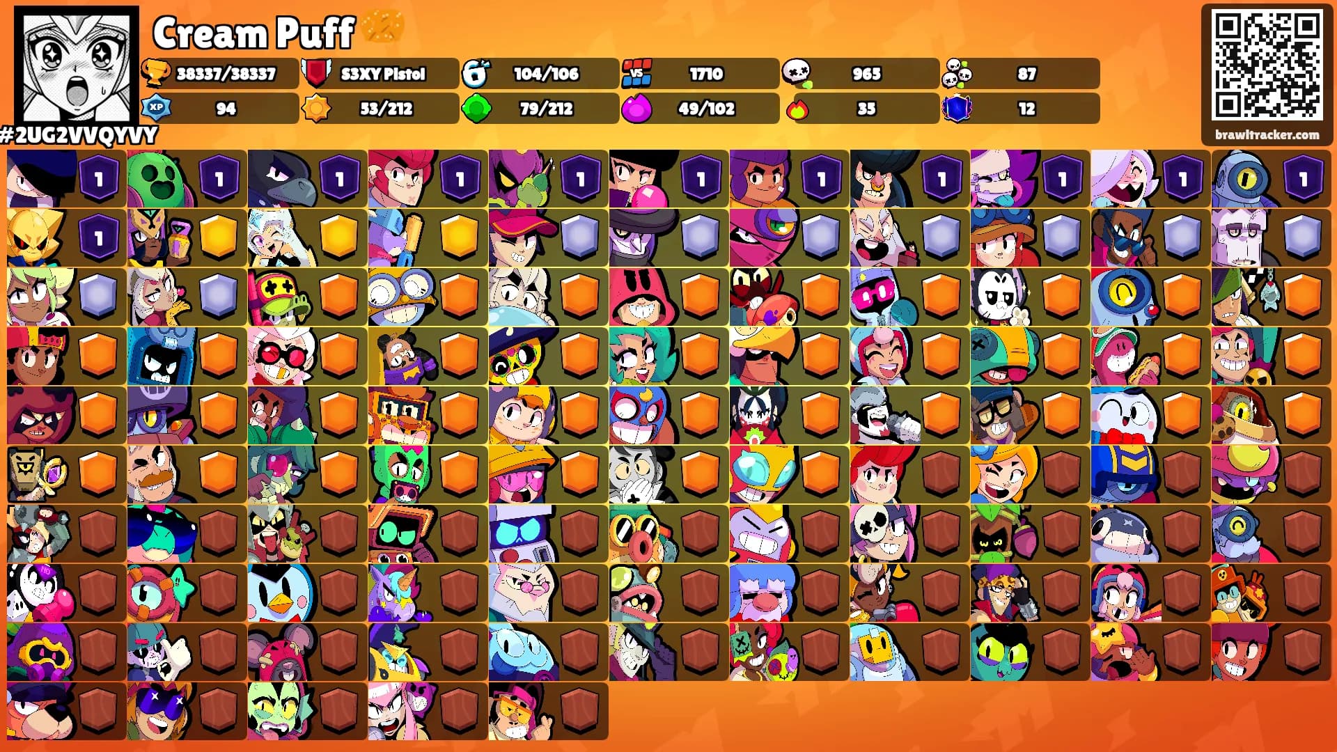 Cream Puff 🥨's Ranks