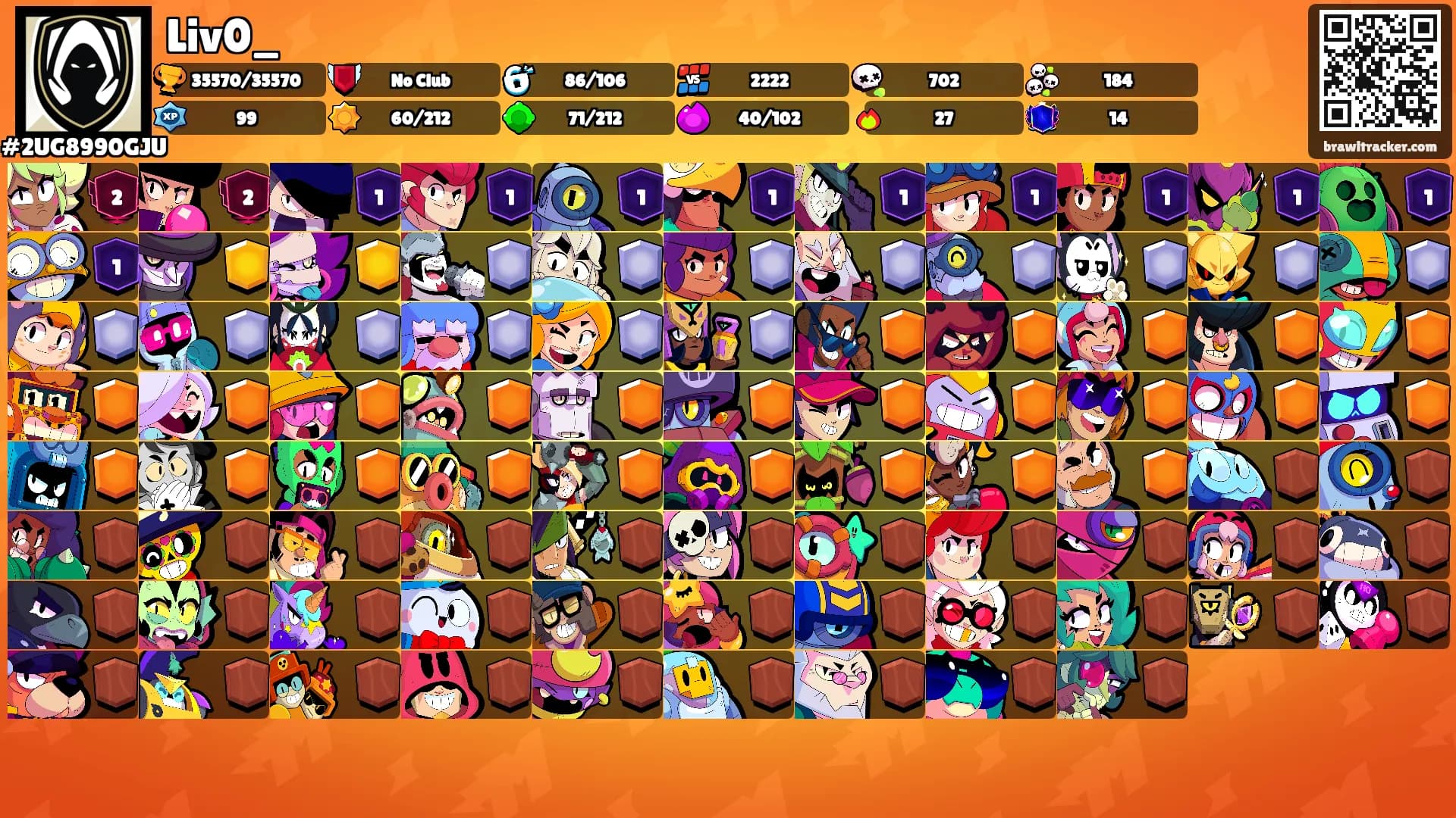Liv0_'s Ranks