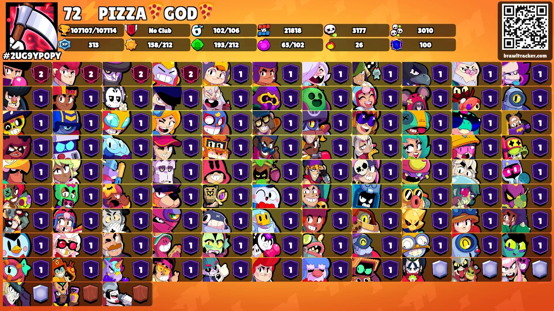 72⚡PIZZA🍕GOD🍕's Ranks