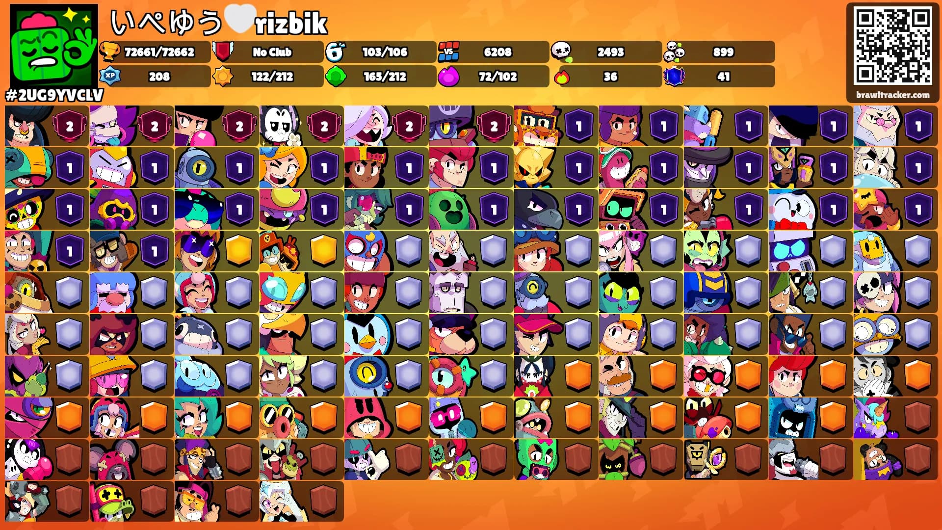 いペゆう🤍rizbik's Ranks