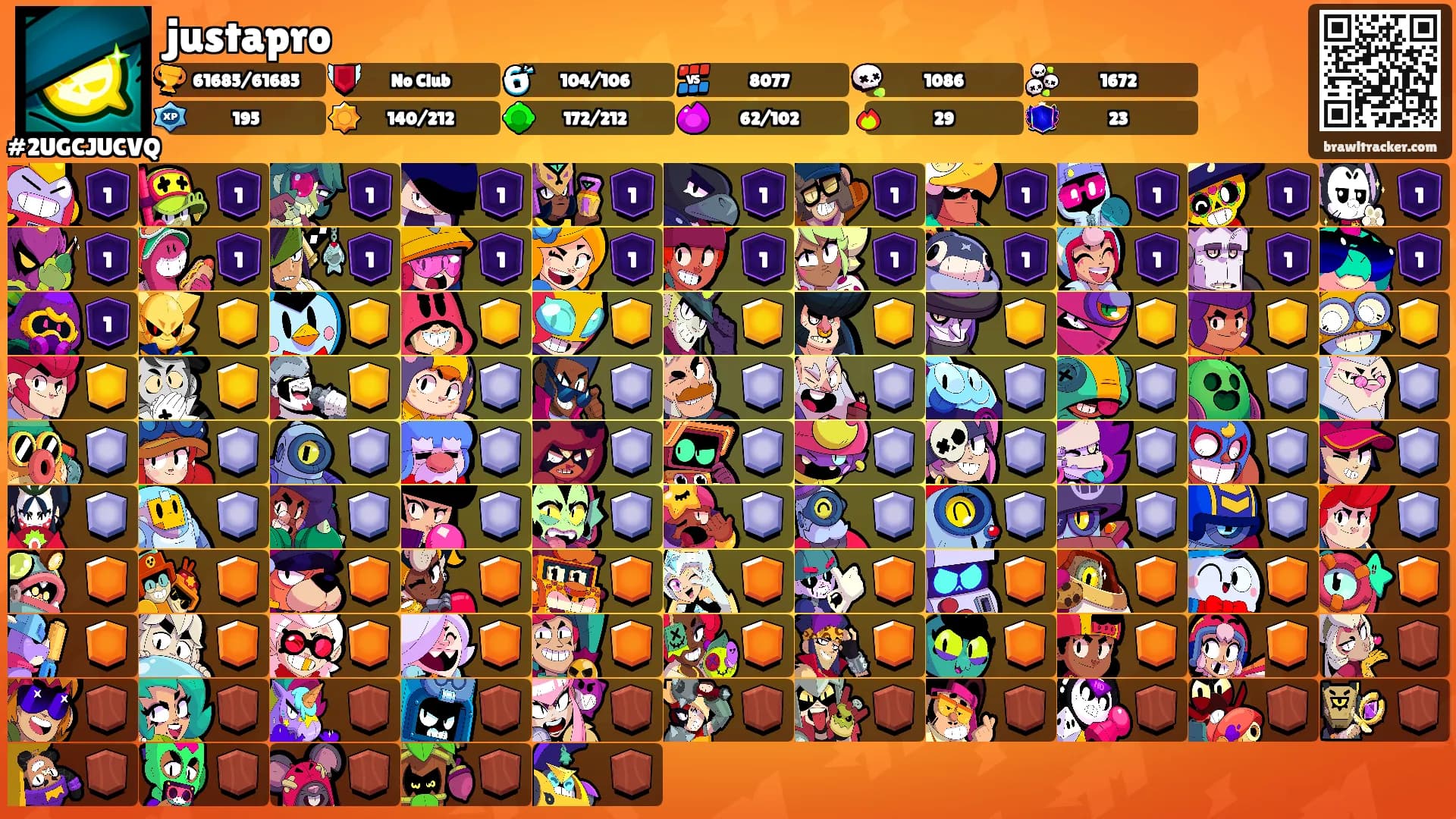 justapro's Ranks