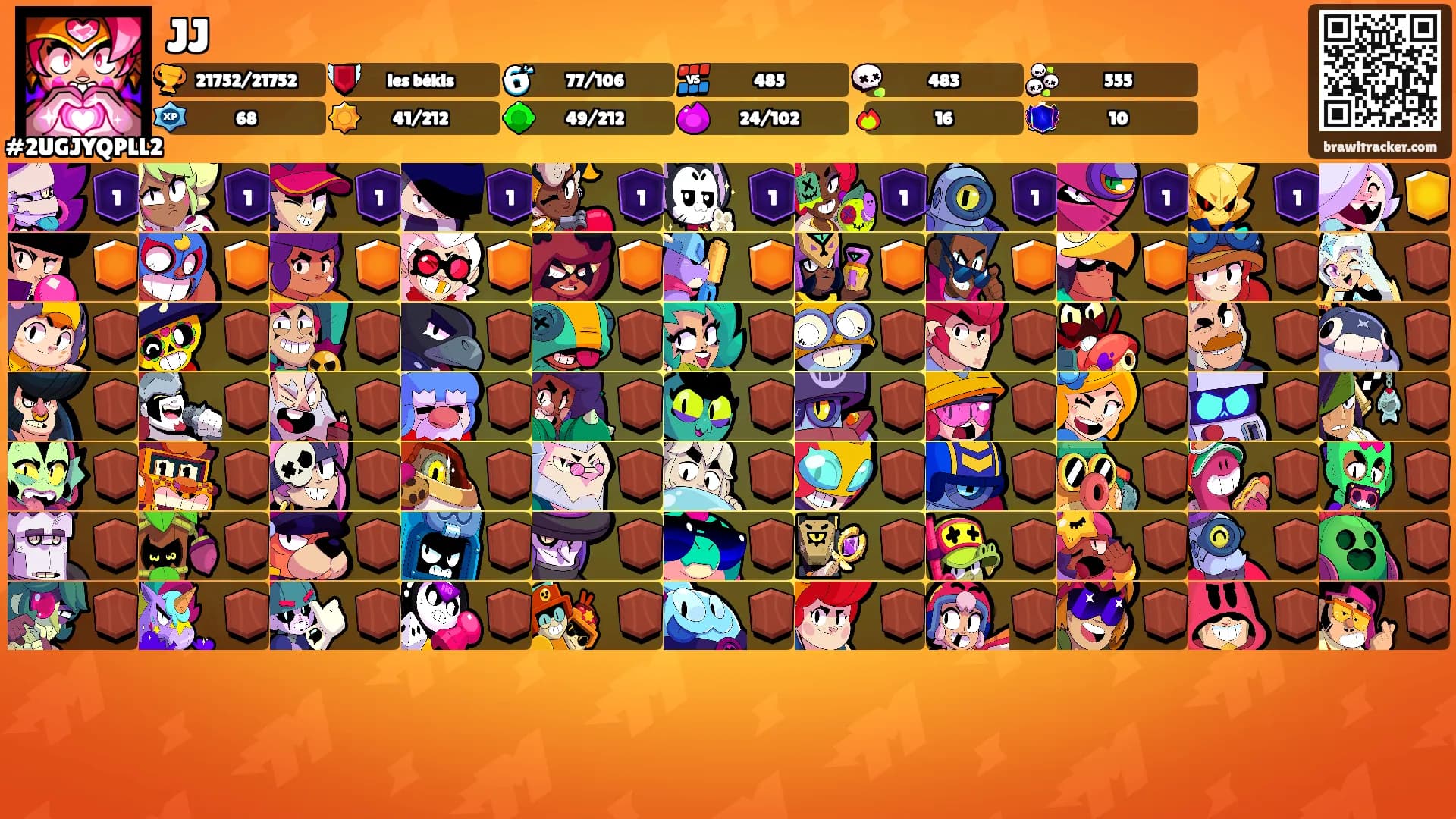 JJ's Ranks