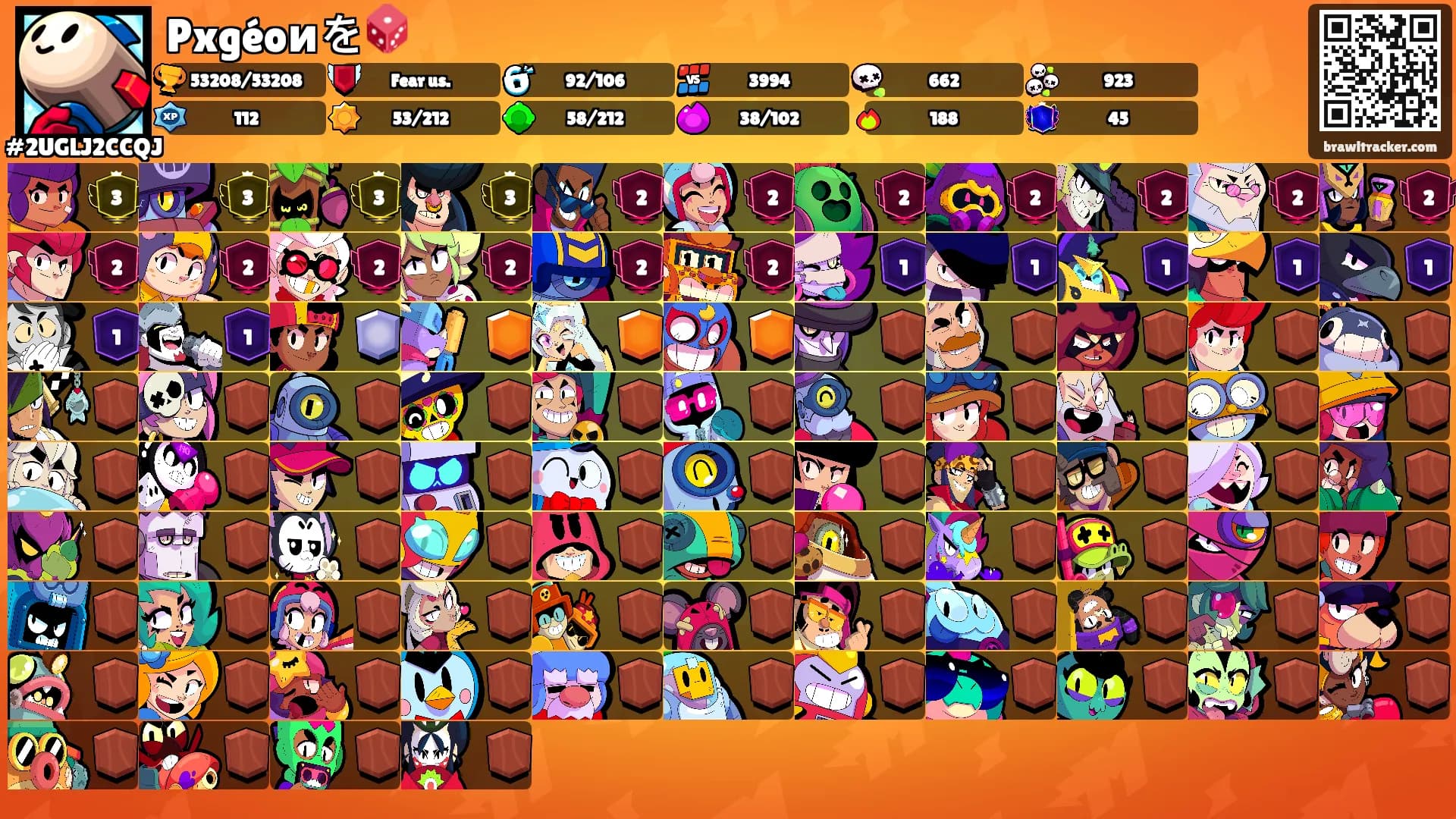 Pxgéoиを🎲's Ranks