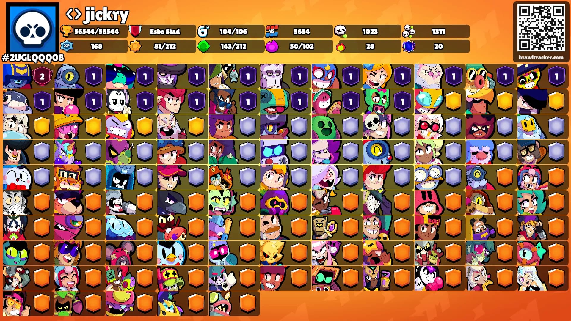 <> jickry's Ranks