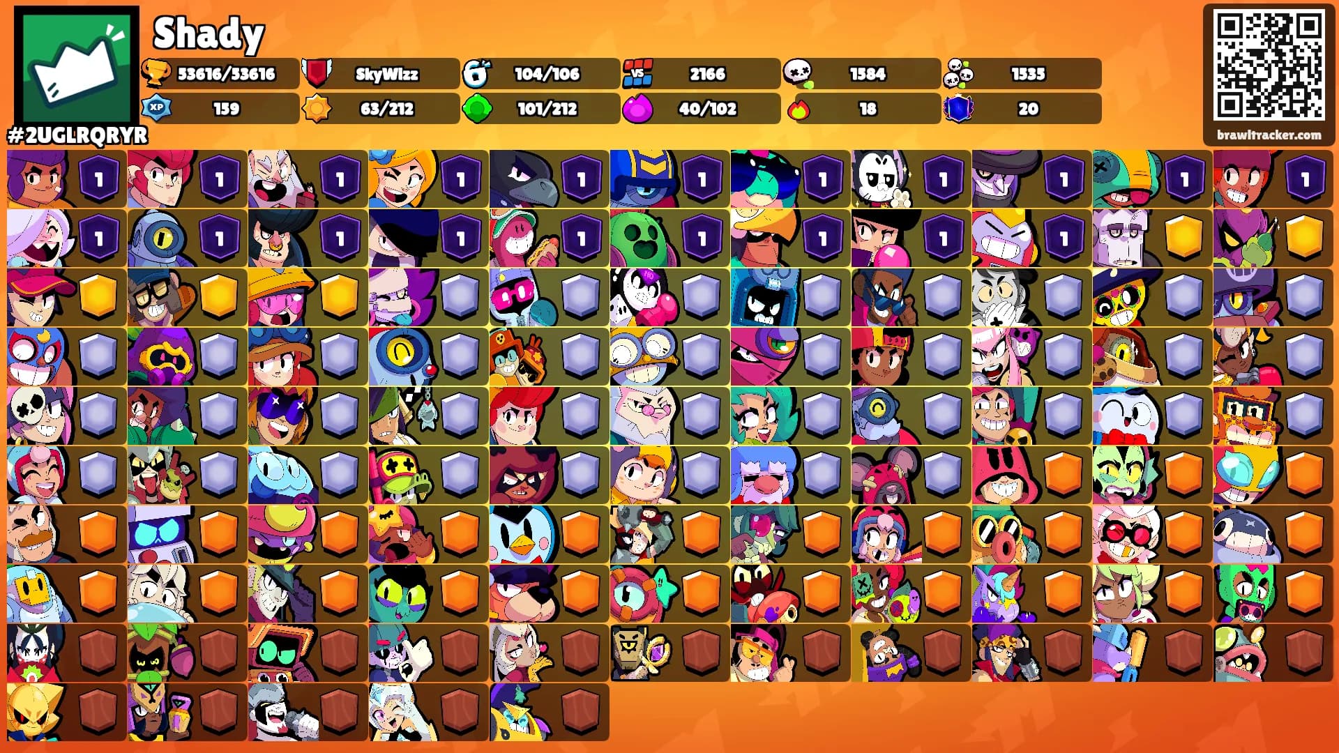 Shady's Ranks